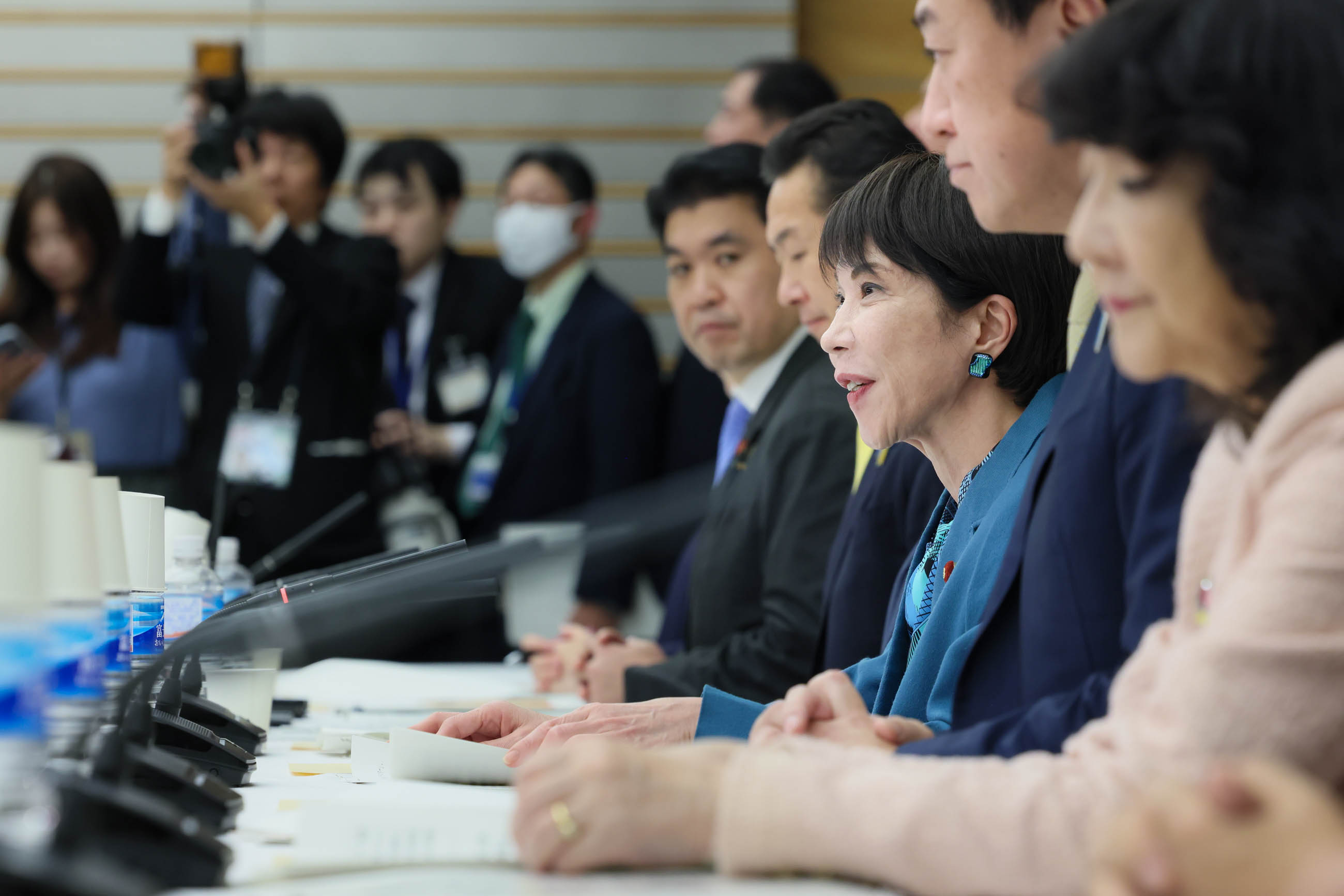 Prime Minister Takaichi making remarks (7)