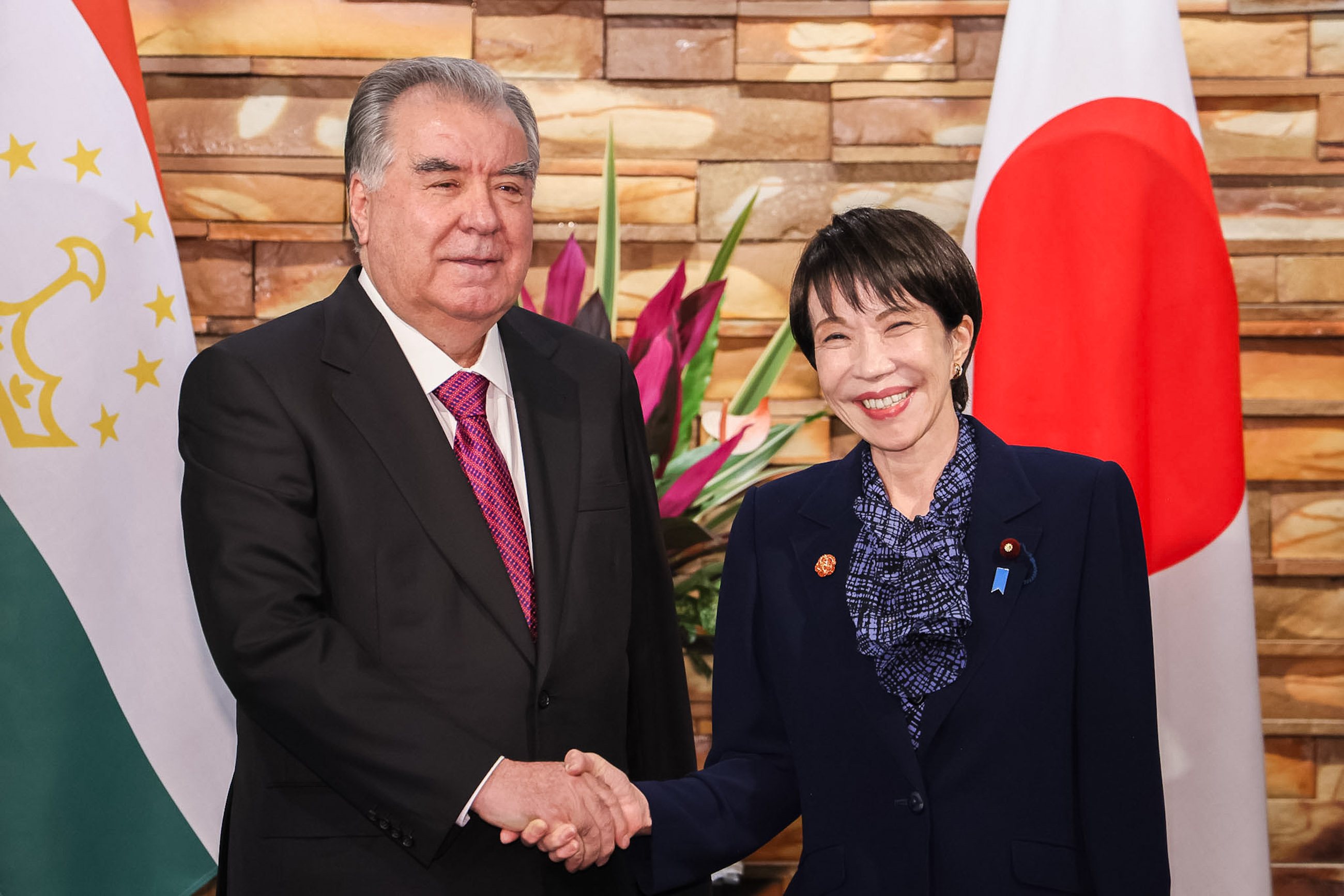 Japan-Tajikistan Summit Meeting (1)