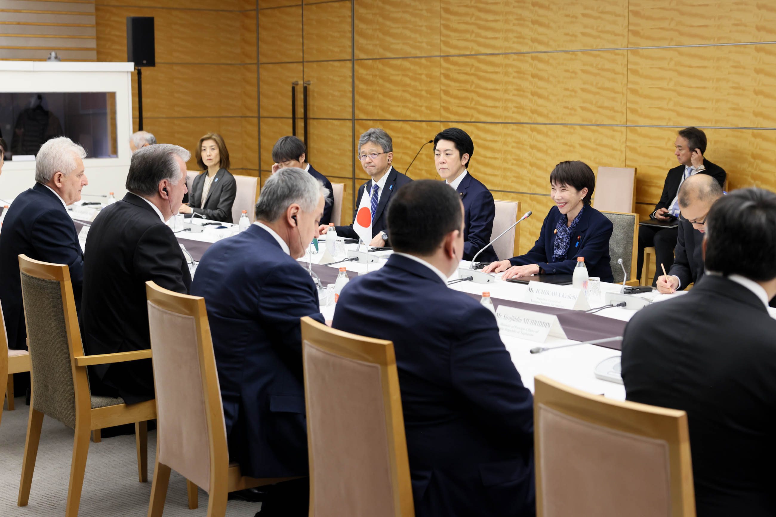 Japan-Tajikistan Summit Meeting (5)