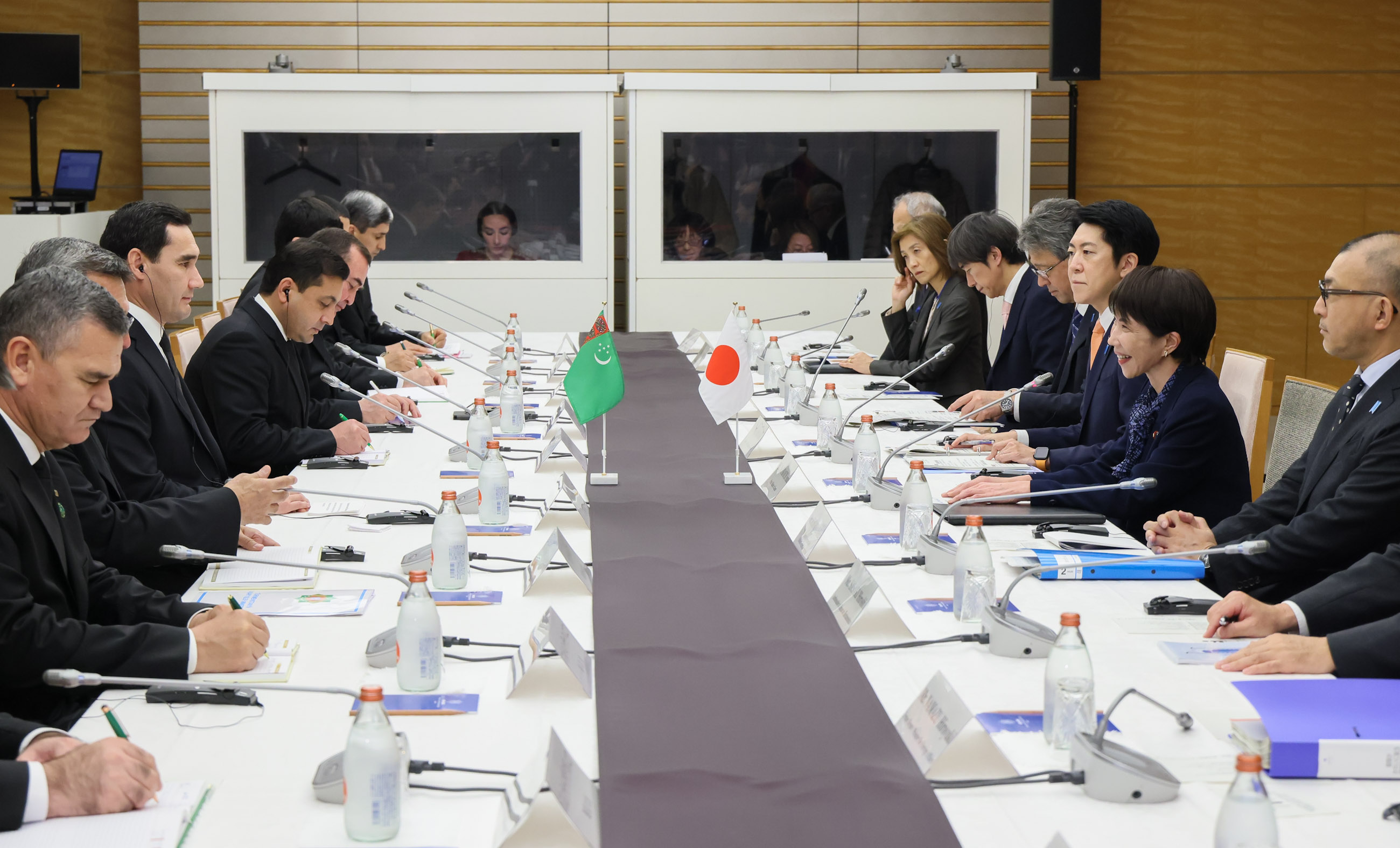 Japan-Turkmenistan Summit Meeting (3)