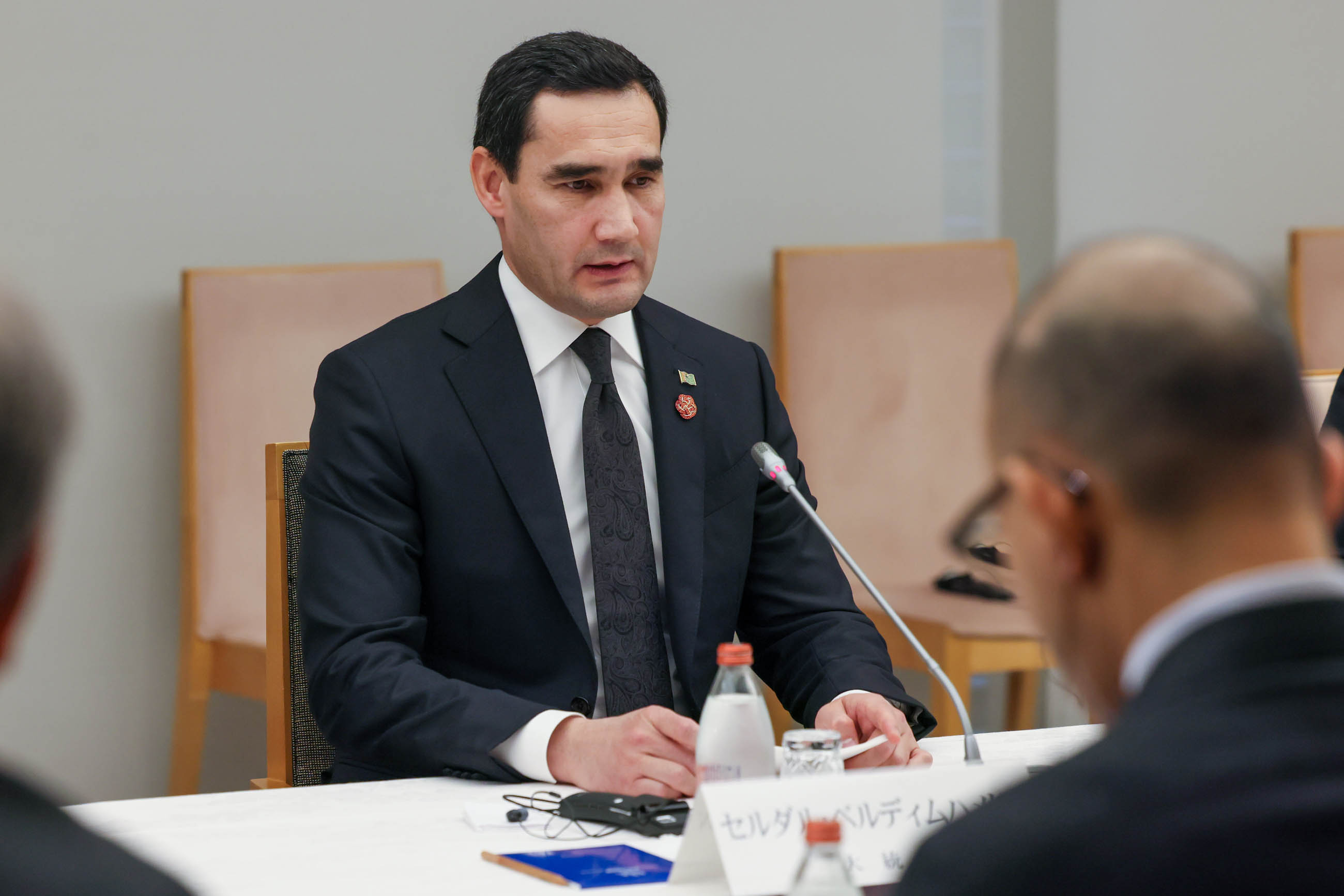 Japan-Turkmenistan Summit Meeting (7)