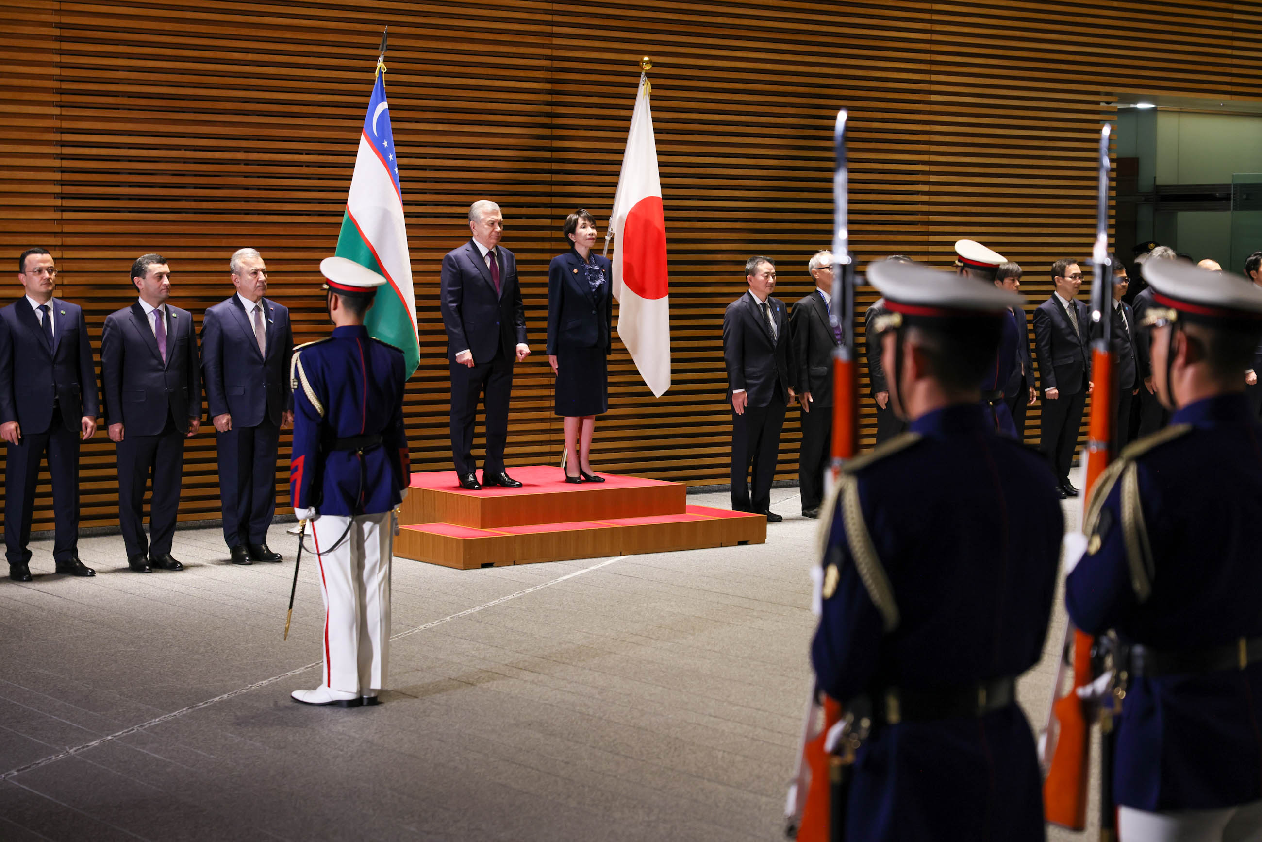 Honor guard ceremony (2)