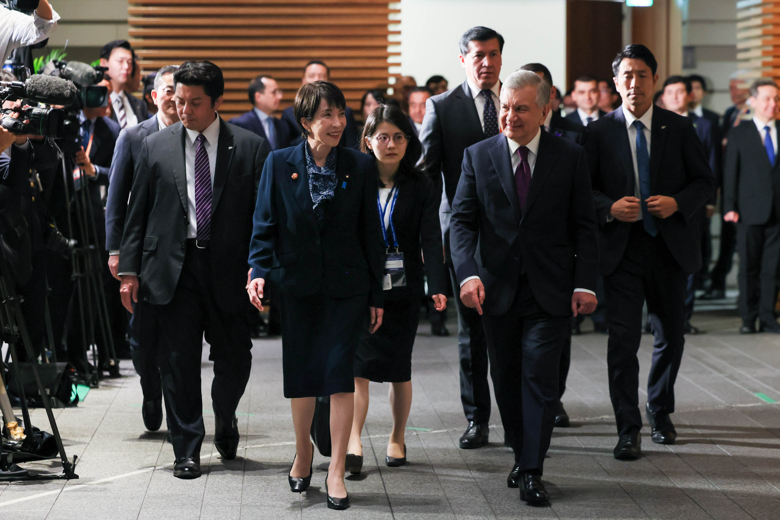 Leaders heading to the meeting