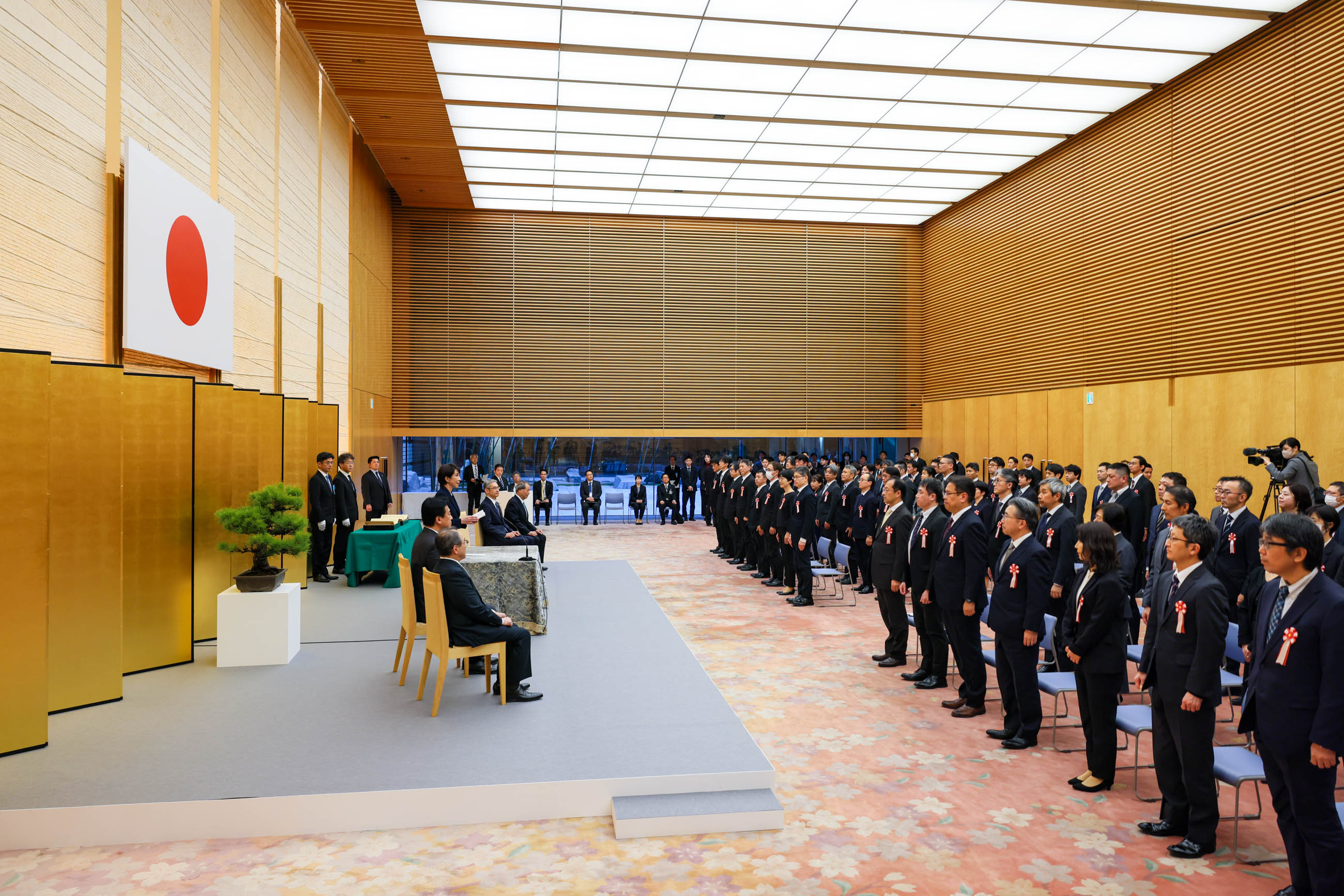 Prime Minister Takaichi delivering an address (2)