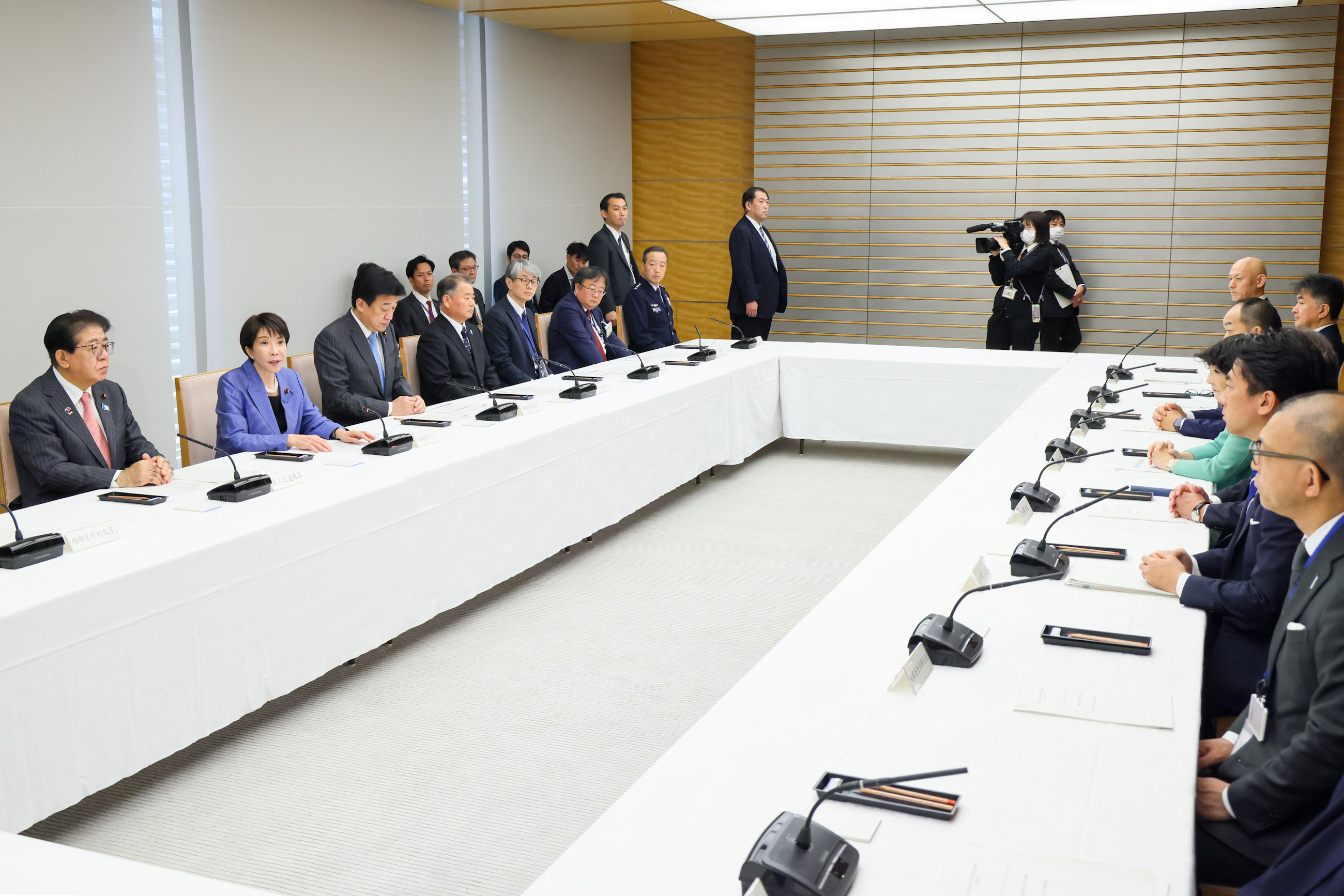 Prime Minister Takaichi making a remark (3)