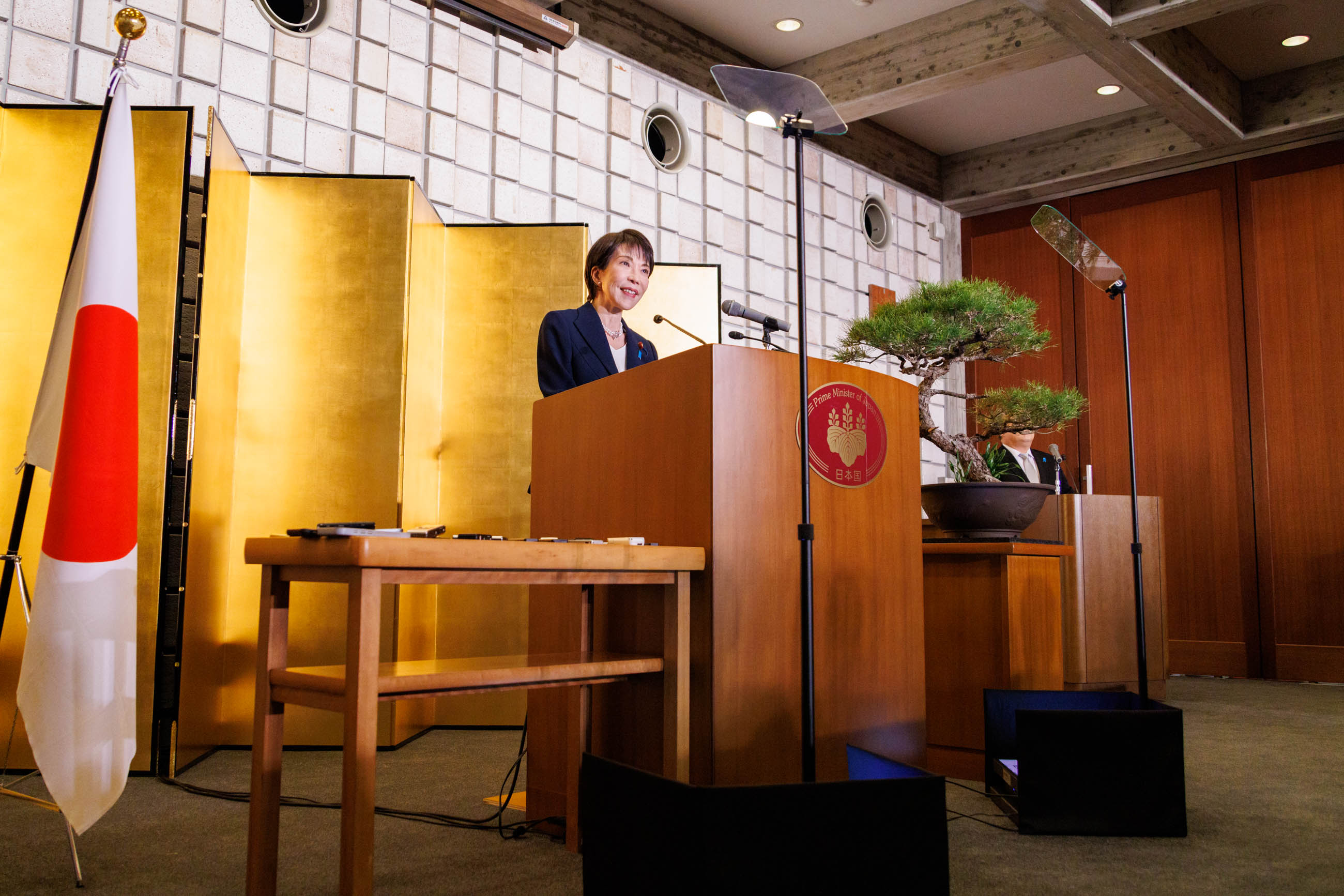 Prime Minister Takaichi holding the press conference (4)