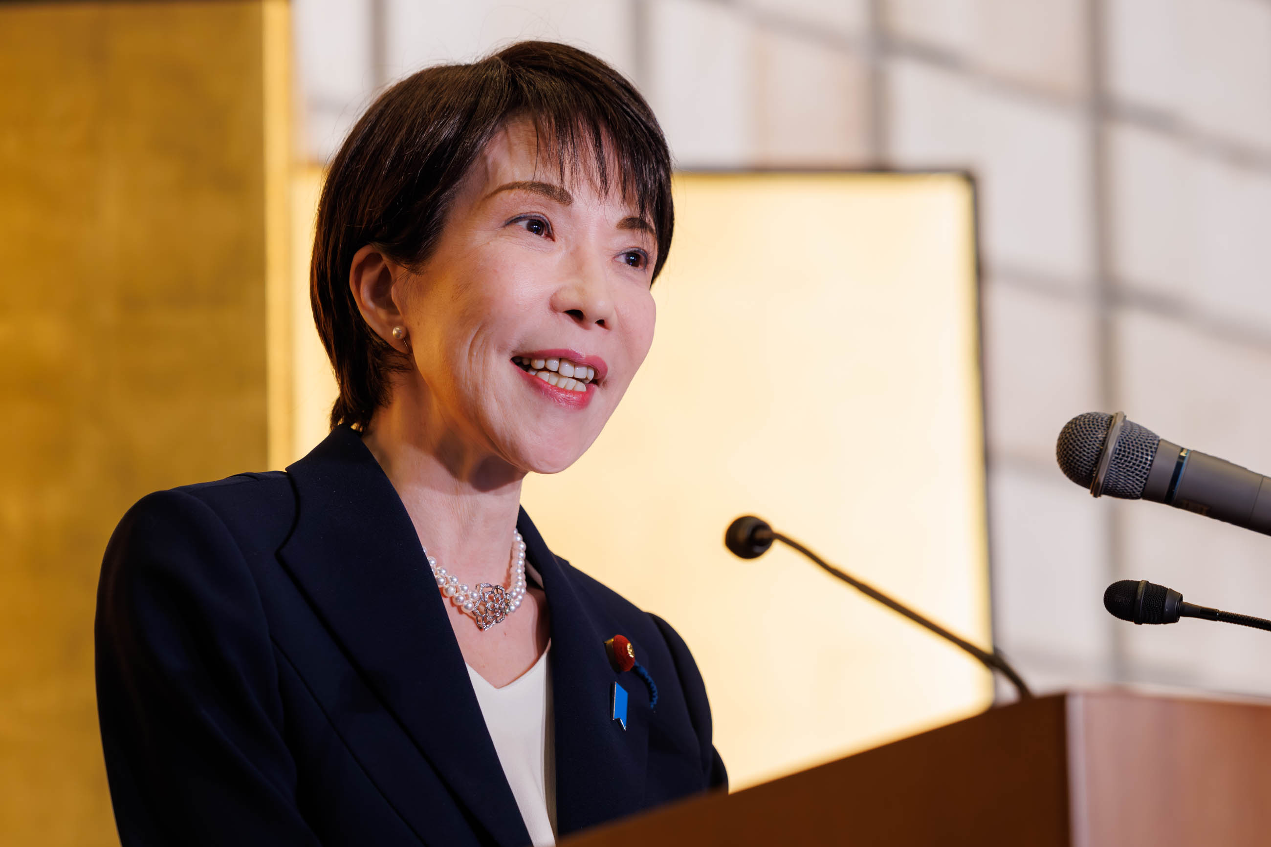 Prime Minister Takaichi holding the press conference (7)