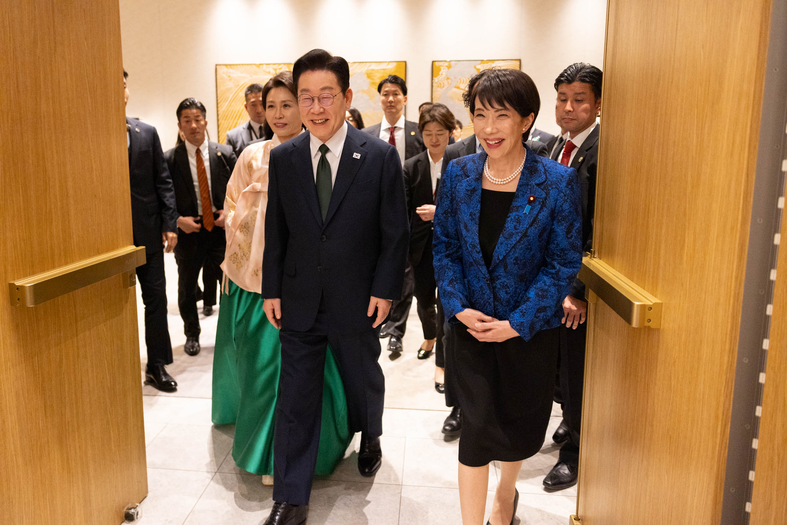 The two leaders ahead of the dinner (2)