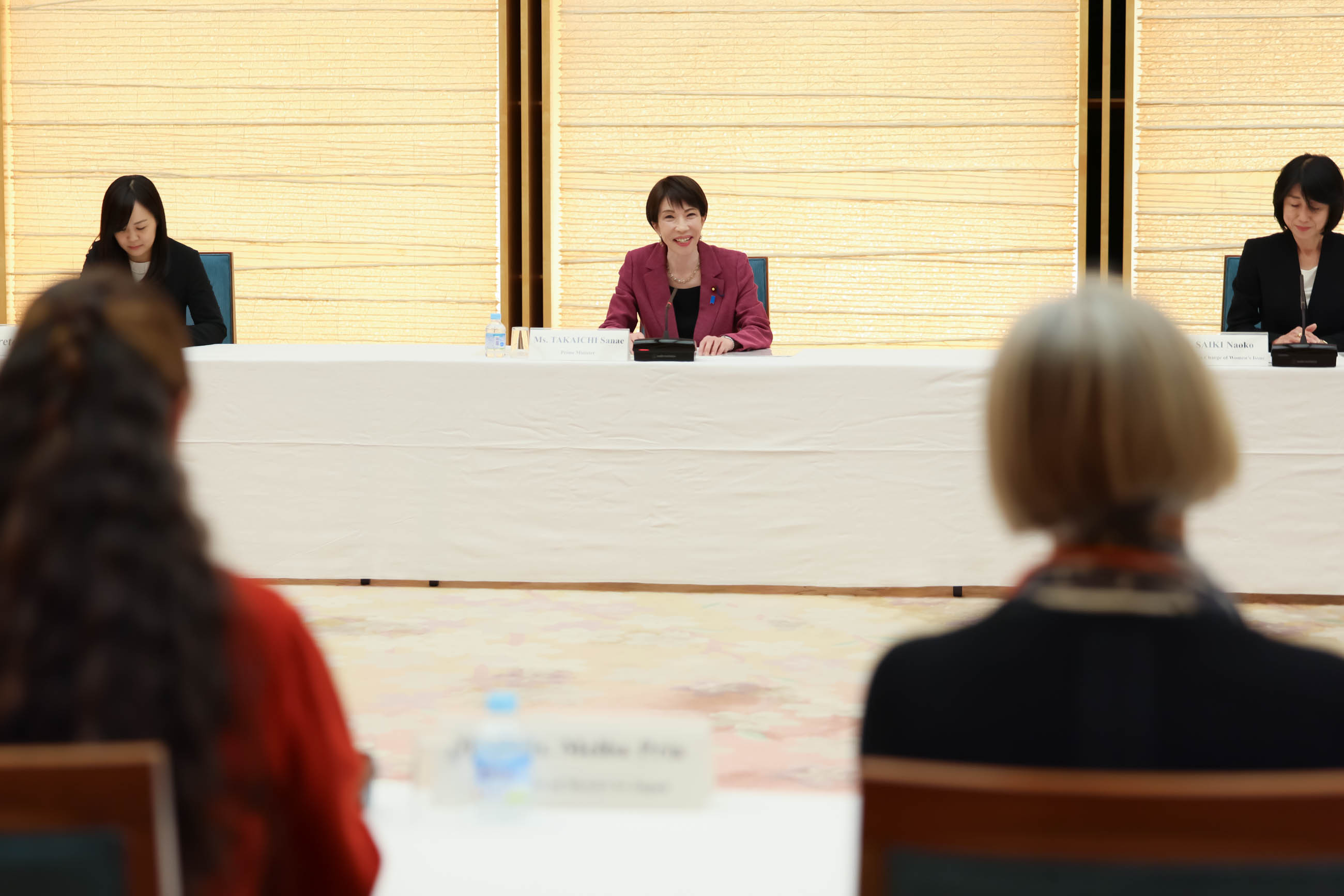 Prime Minister Takaichi holding a meeting (8)