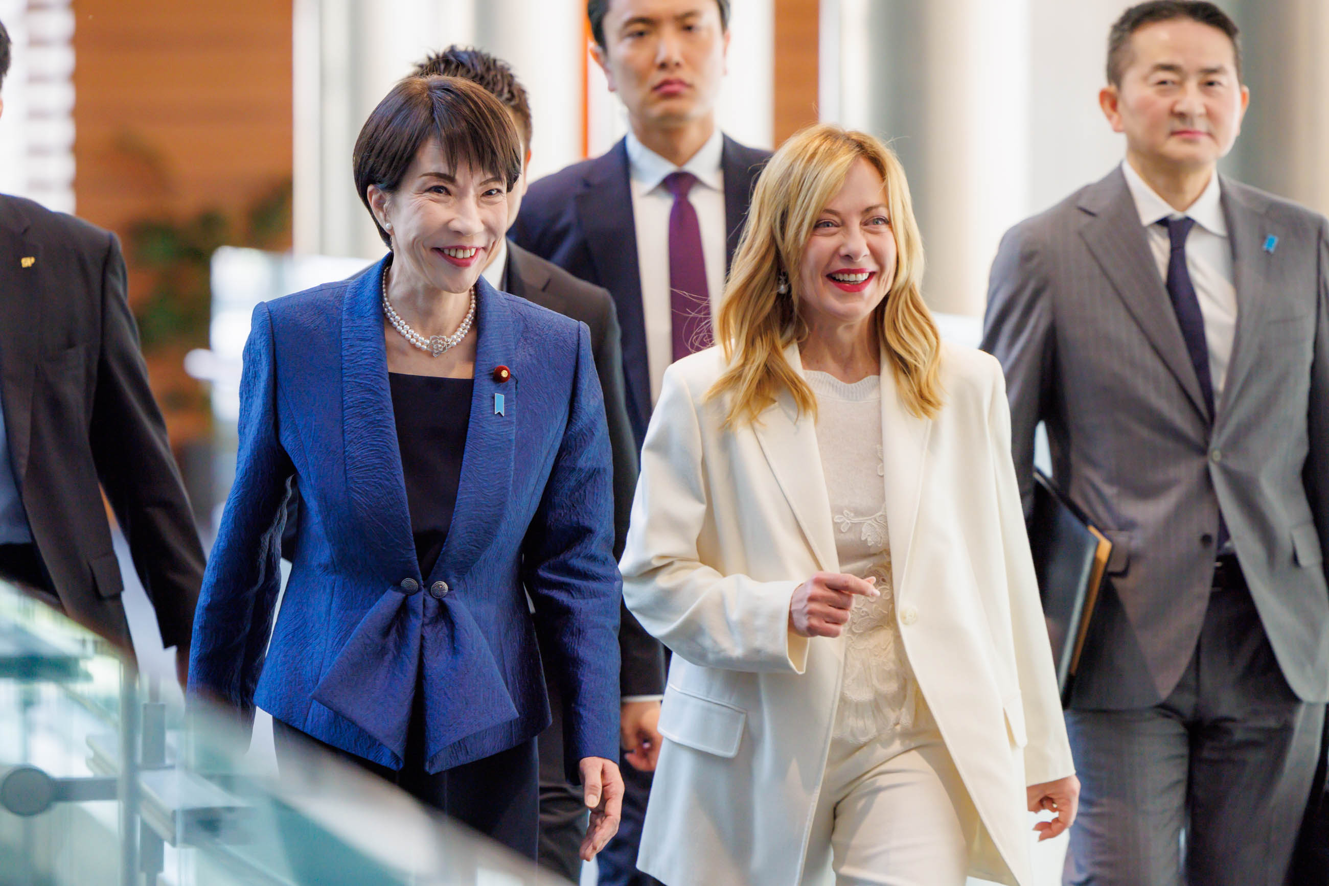 The two leaders ahead of the summit meeting