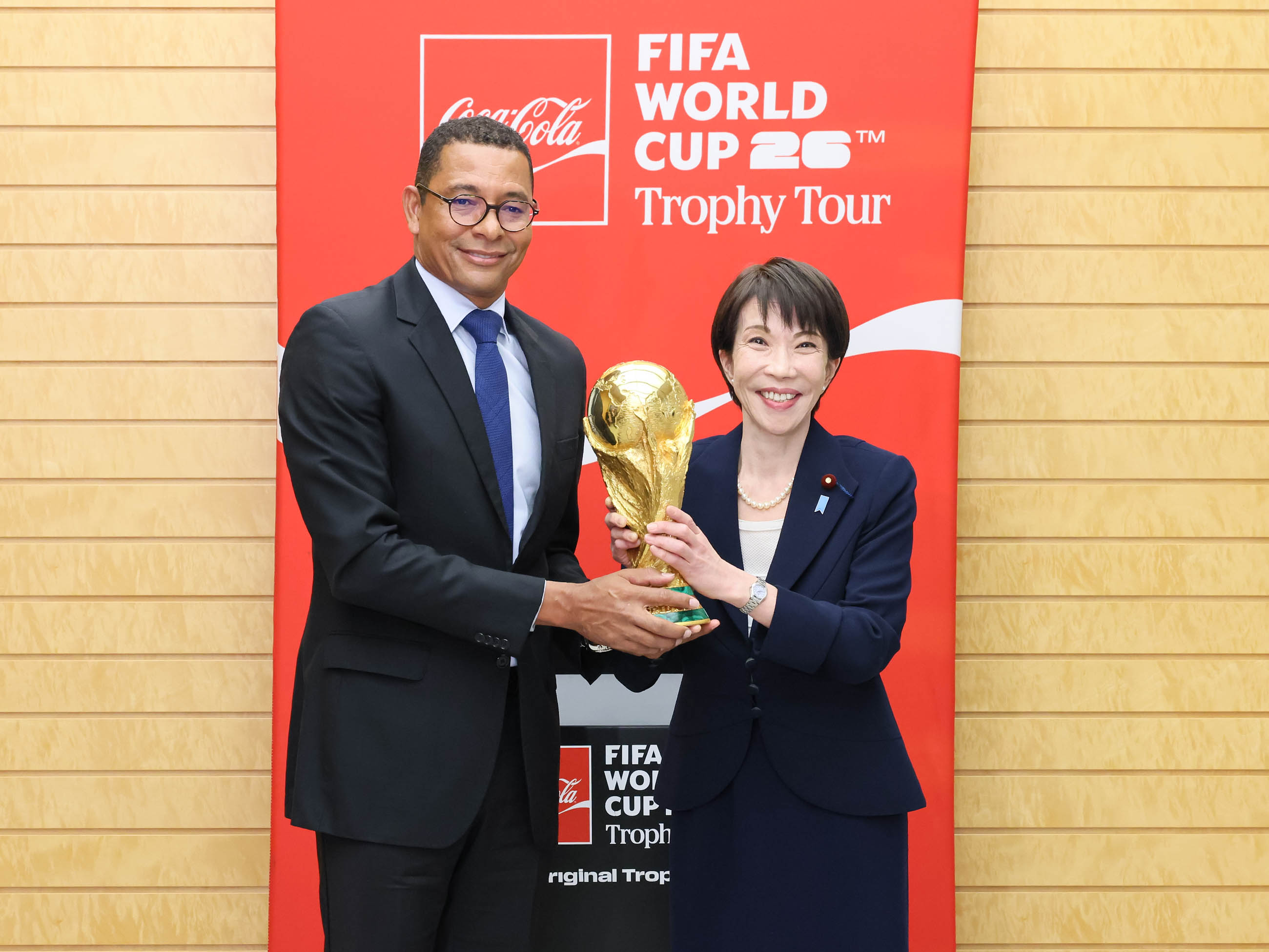 Prime Minister Takaichi receiving a courtesy call (6)