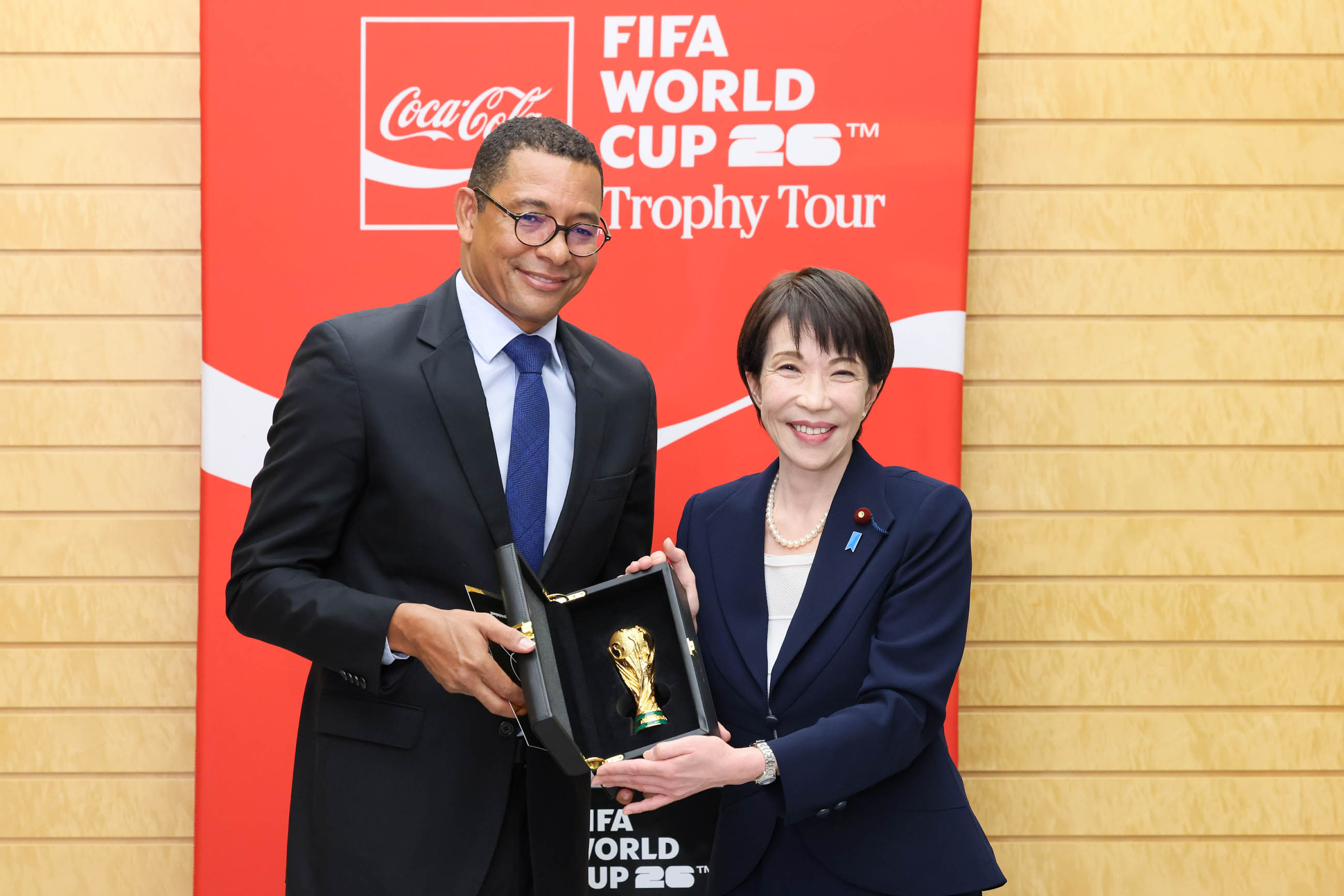 Prime Minister Takaichi receiving a courtesy call (8)