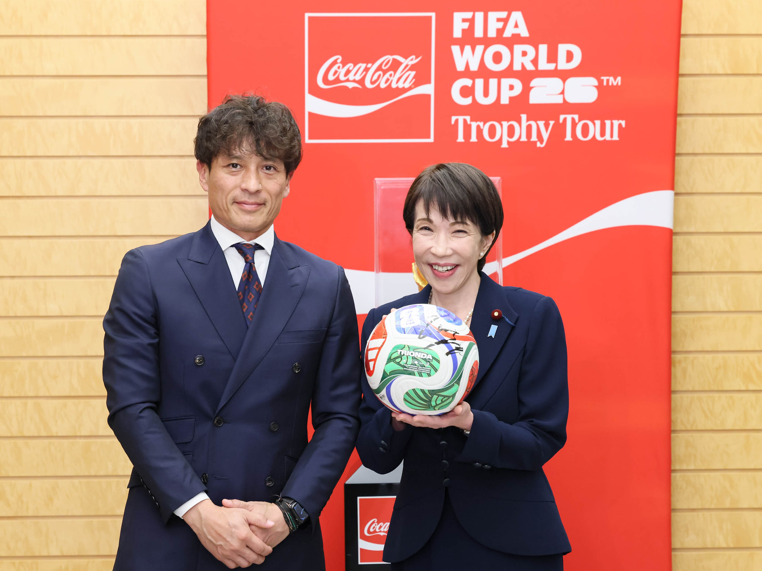 Prime Minister Takaichi receiving a courtesy call (10)