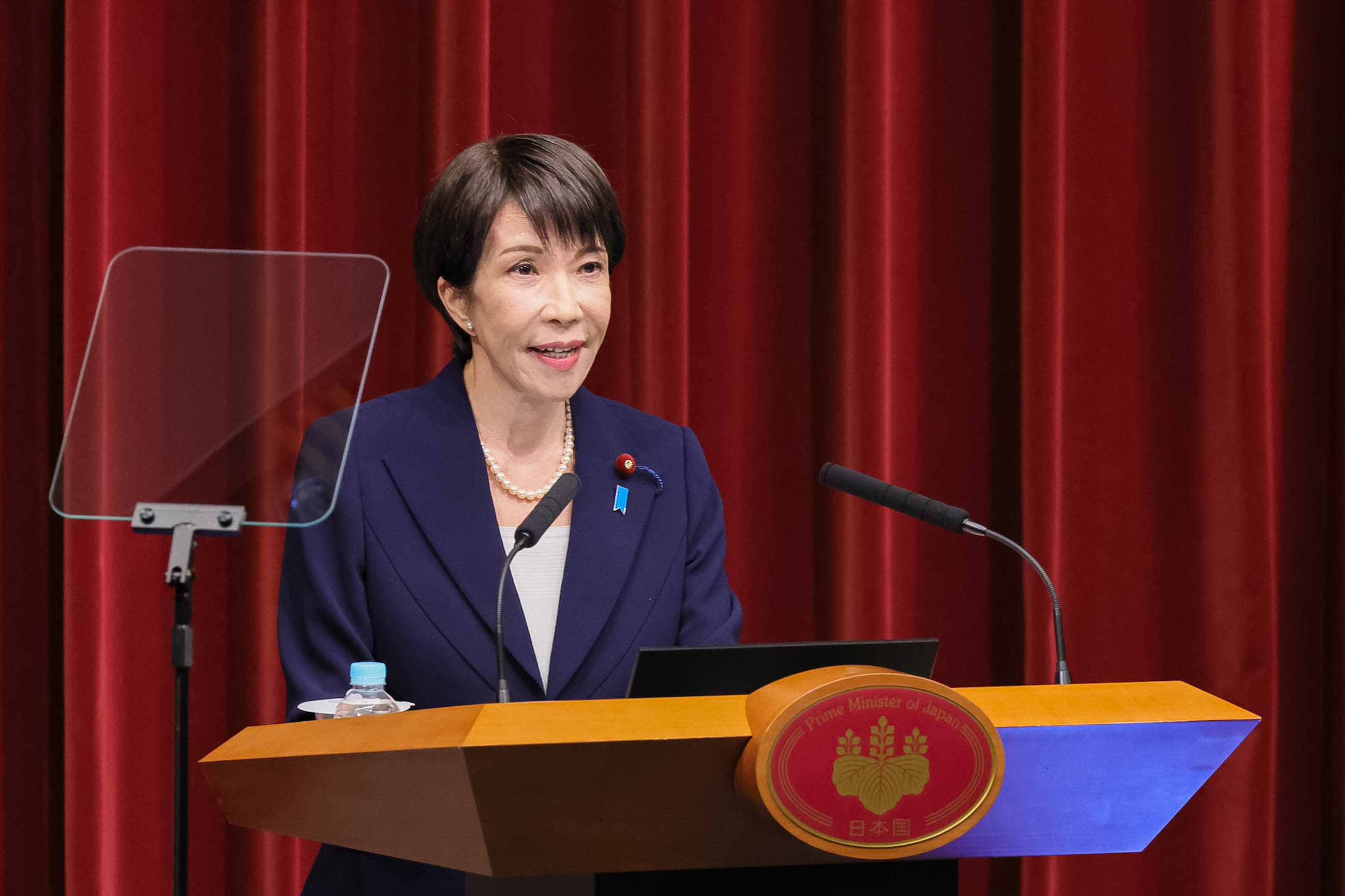 Prime Minister Takaichi holding a press conference (3)