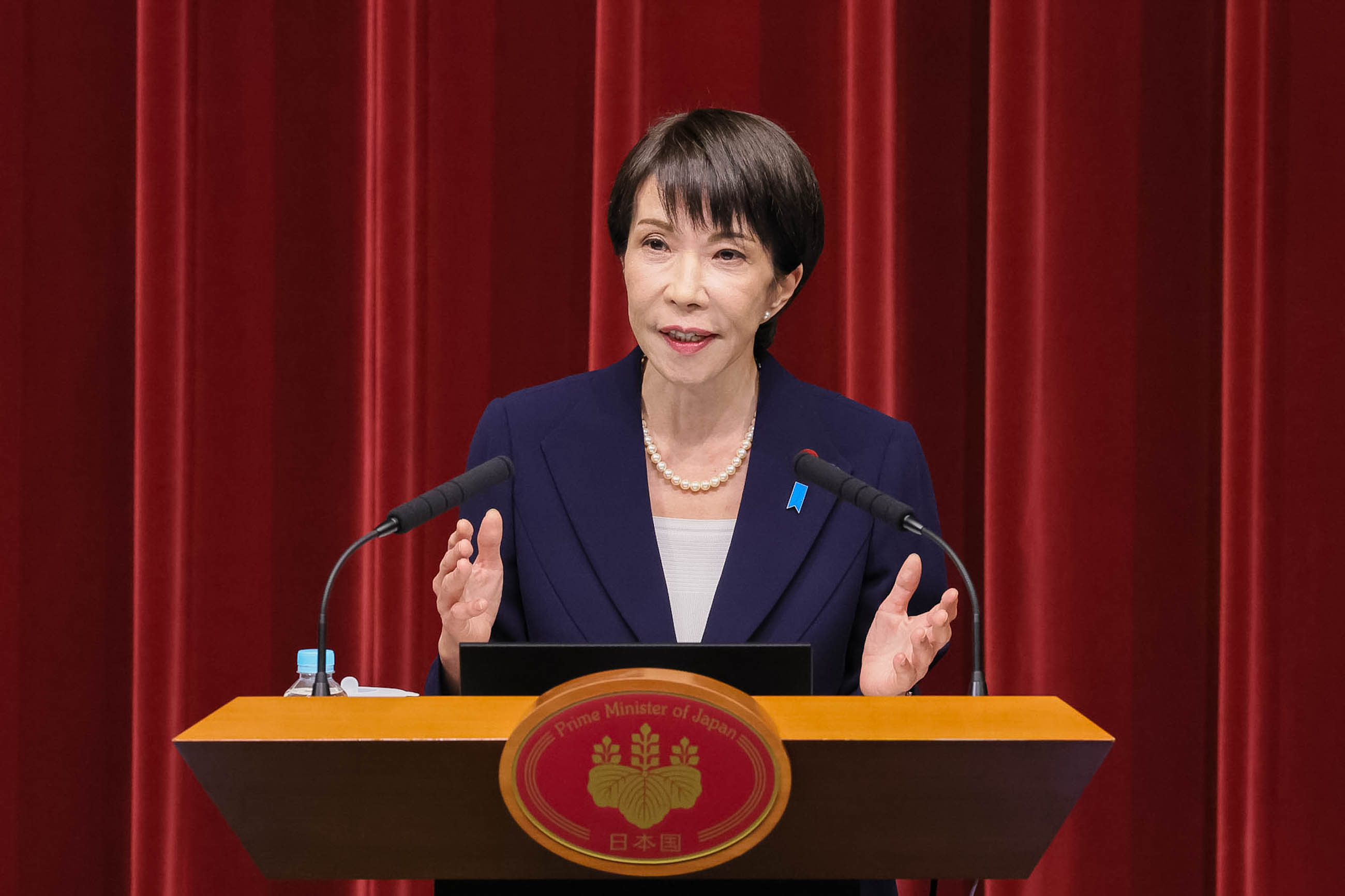 Prime Minister Takaichi holding a press conference (5)