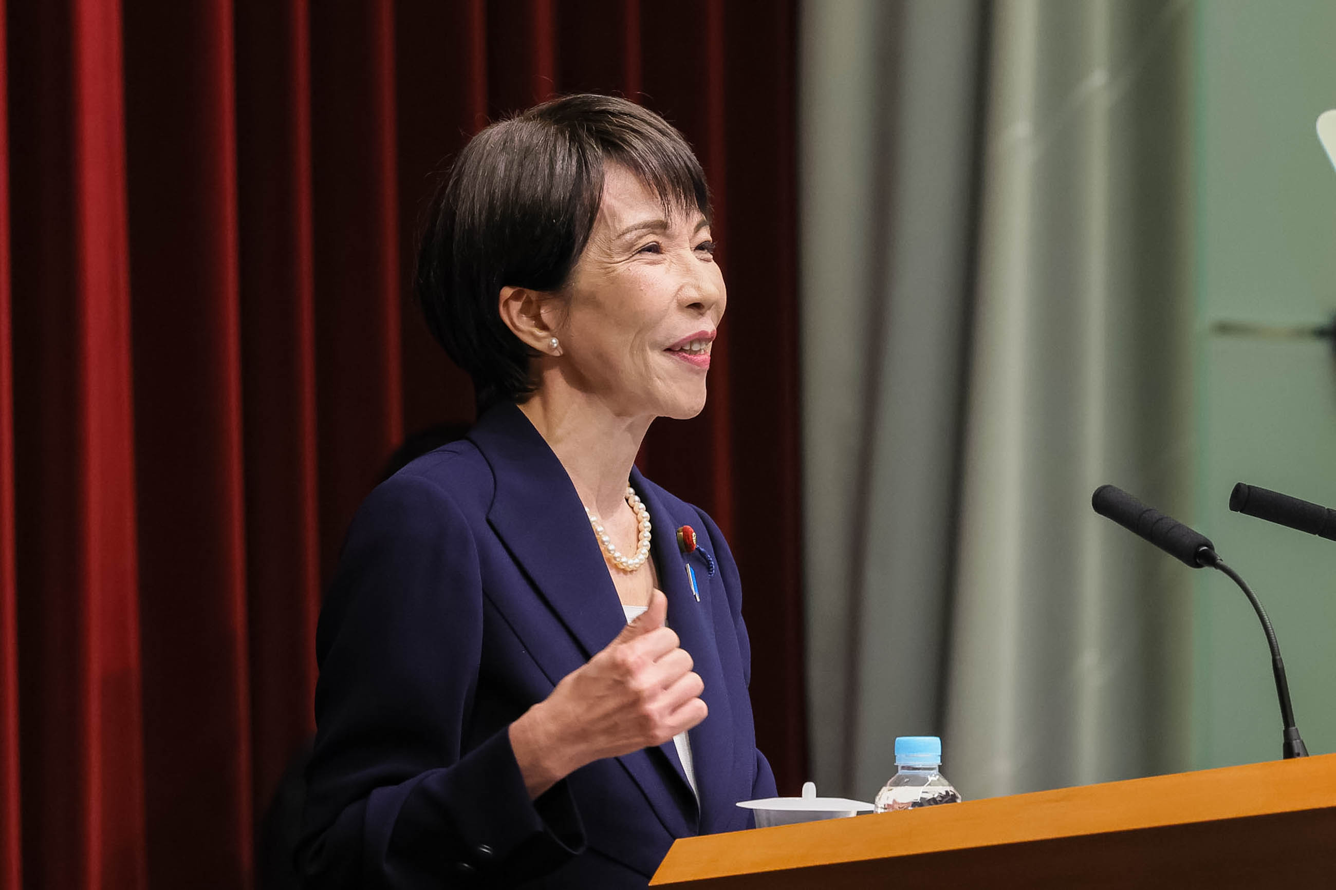Prime Minister Takaichi holding a press conference (7)