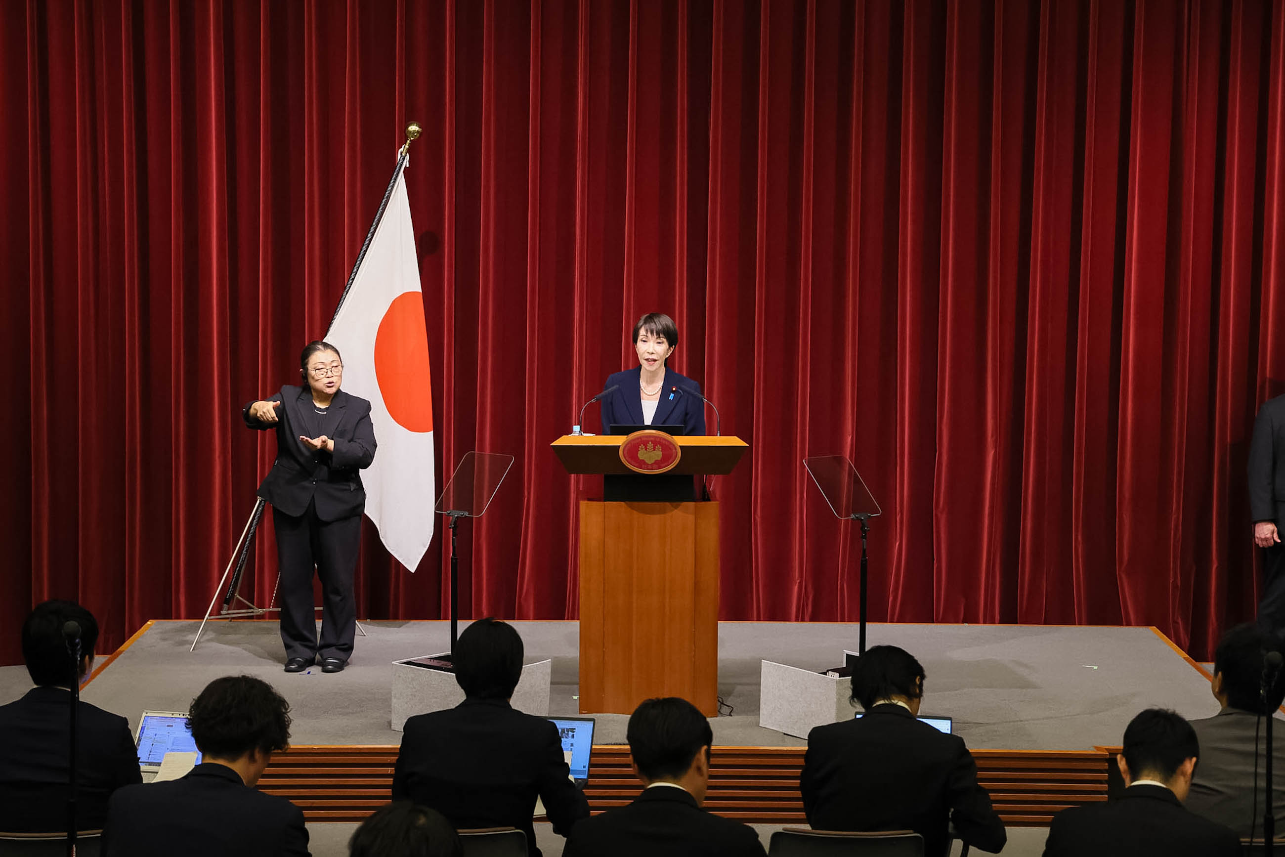Prime Minister Takaichi holding a press conference (17)