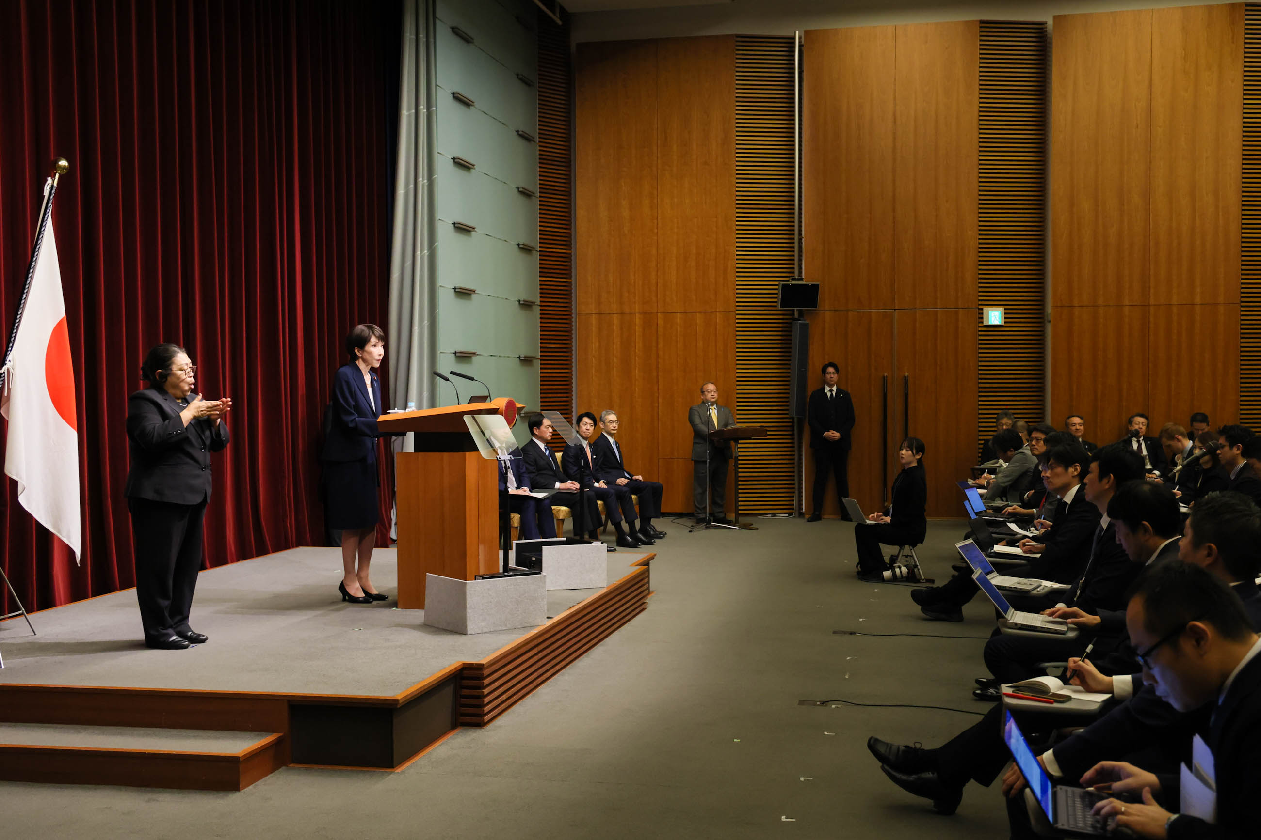 Prime Minister Takaichi holding a press conference (20)