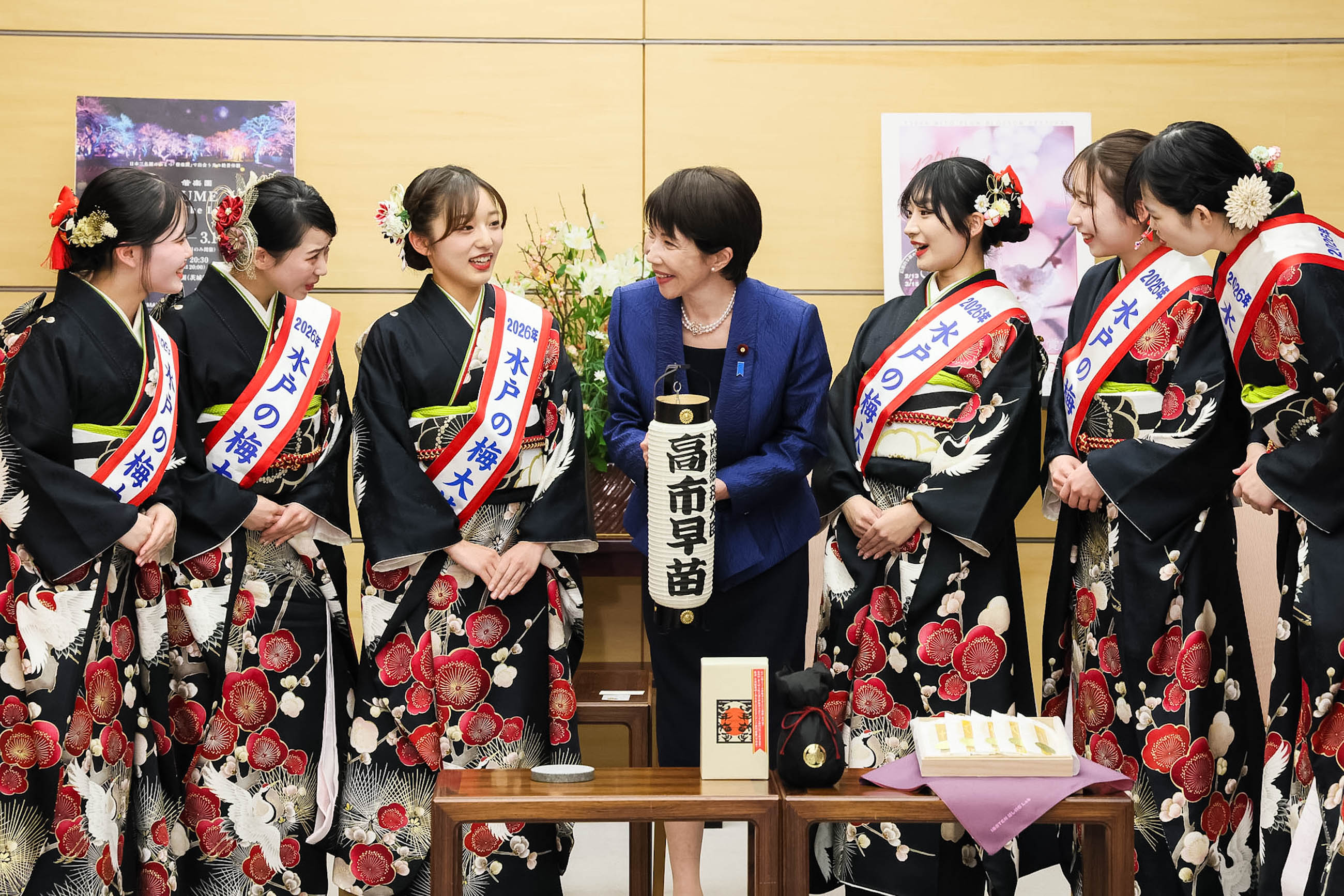 Prime Minister Takaichi receiving a courtesy call (3)