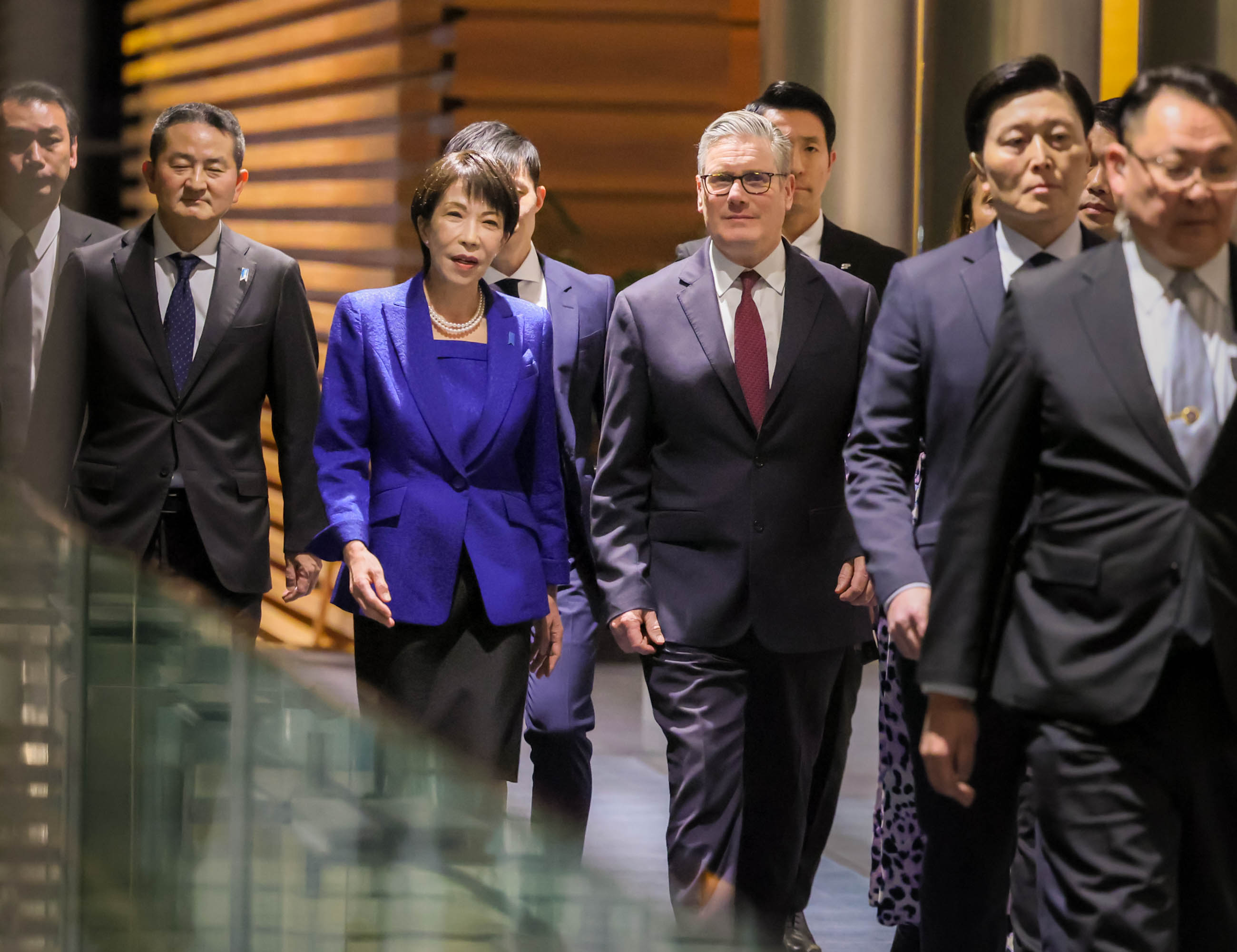 The two leaders ahead of the summit meeting (2)