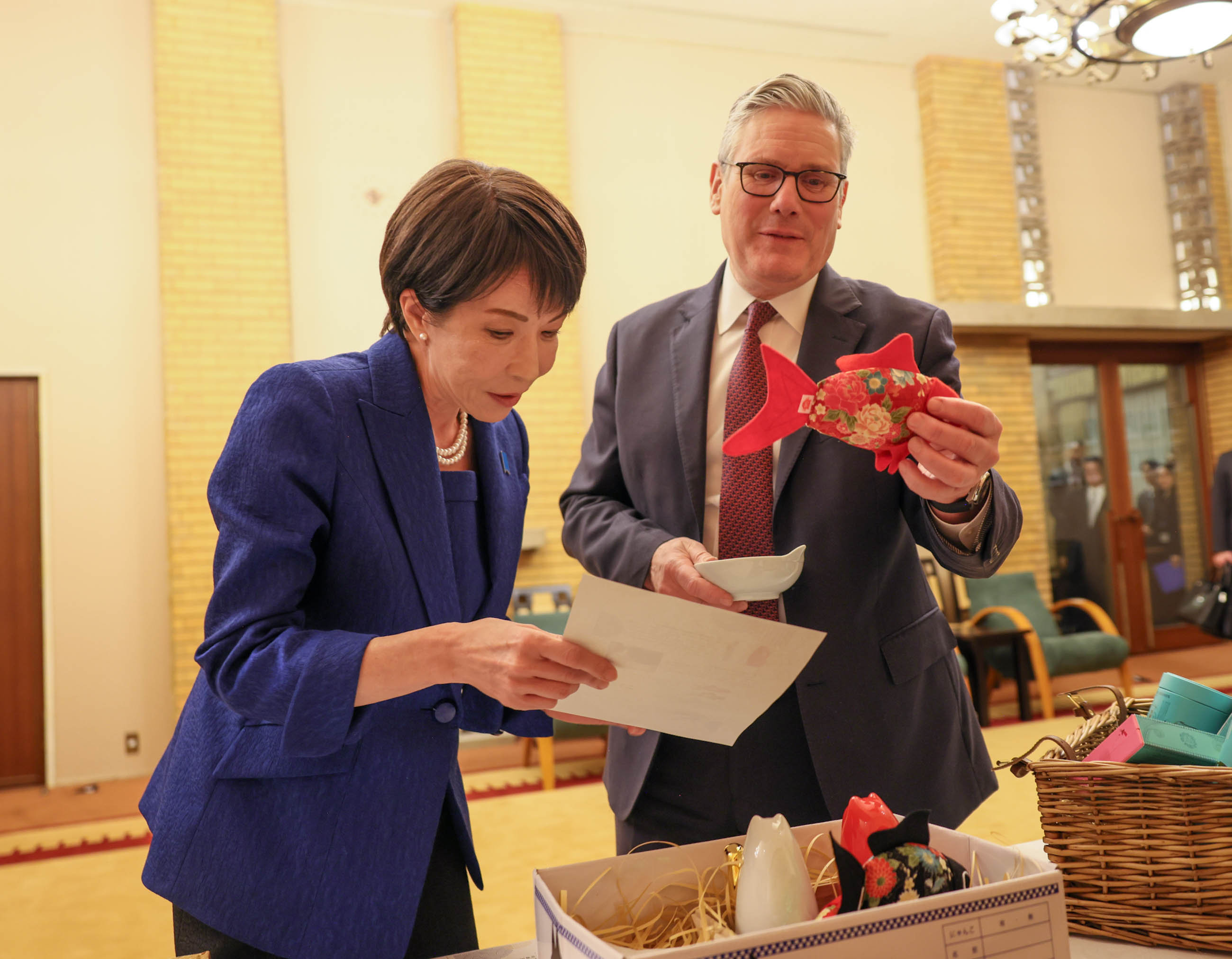 The two leaders in conversation (3)