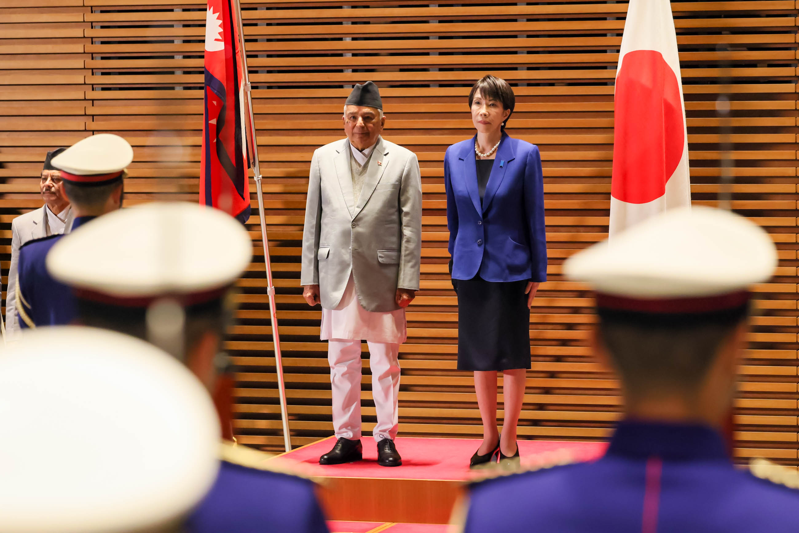 Salute and guard of honor ceremony (2)