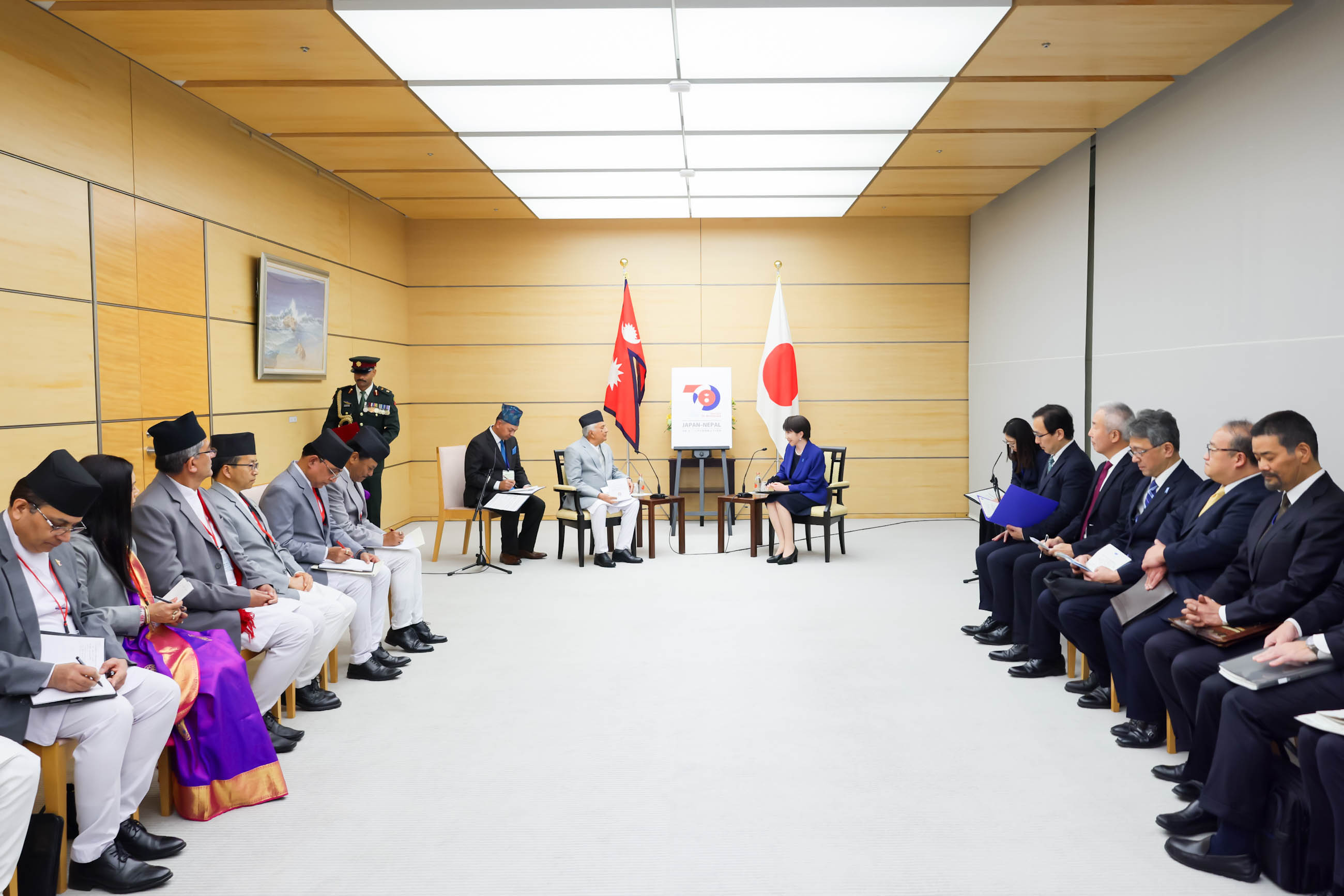 Meeting with President Paudel (3)