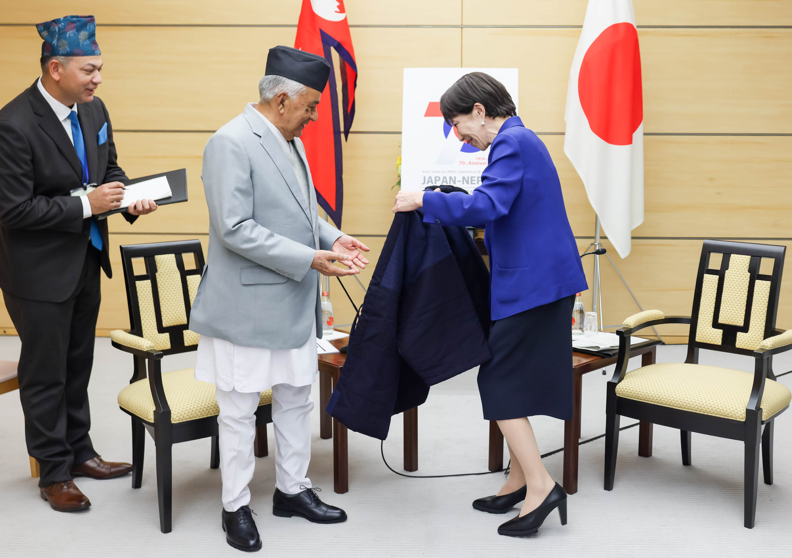 Meeting with President Paudel (6)