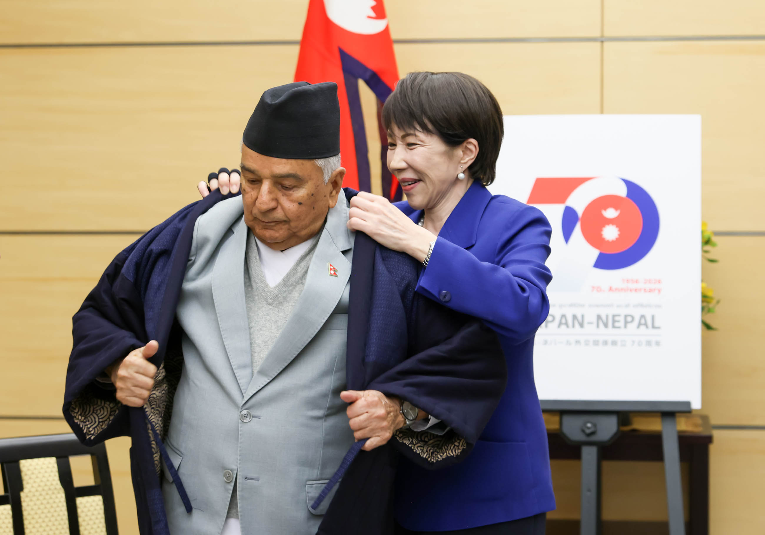 Meeting with President Paudel (7)