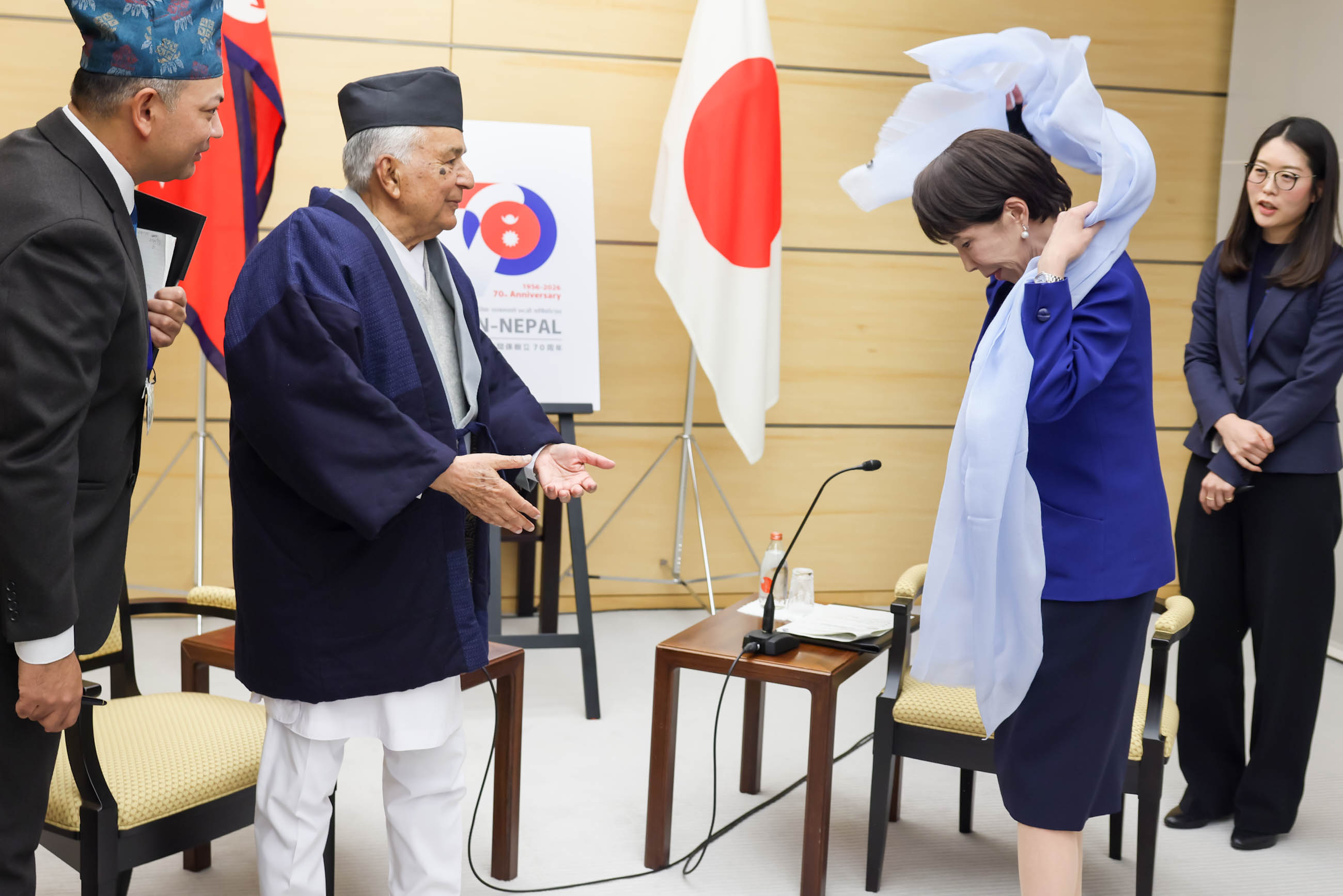 Meeting with President Paudel (9)