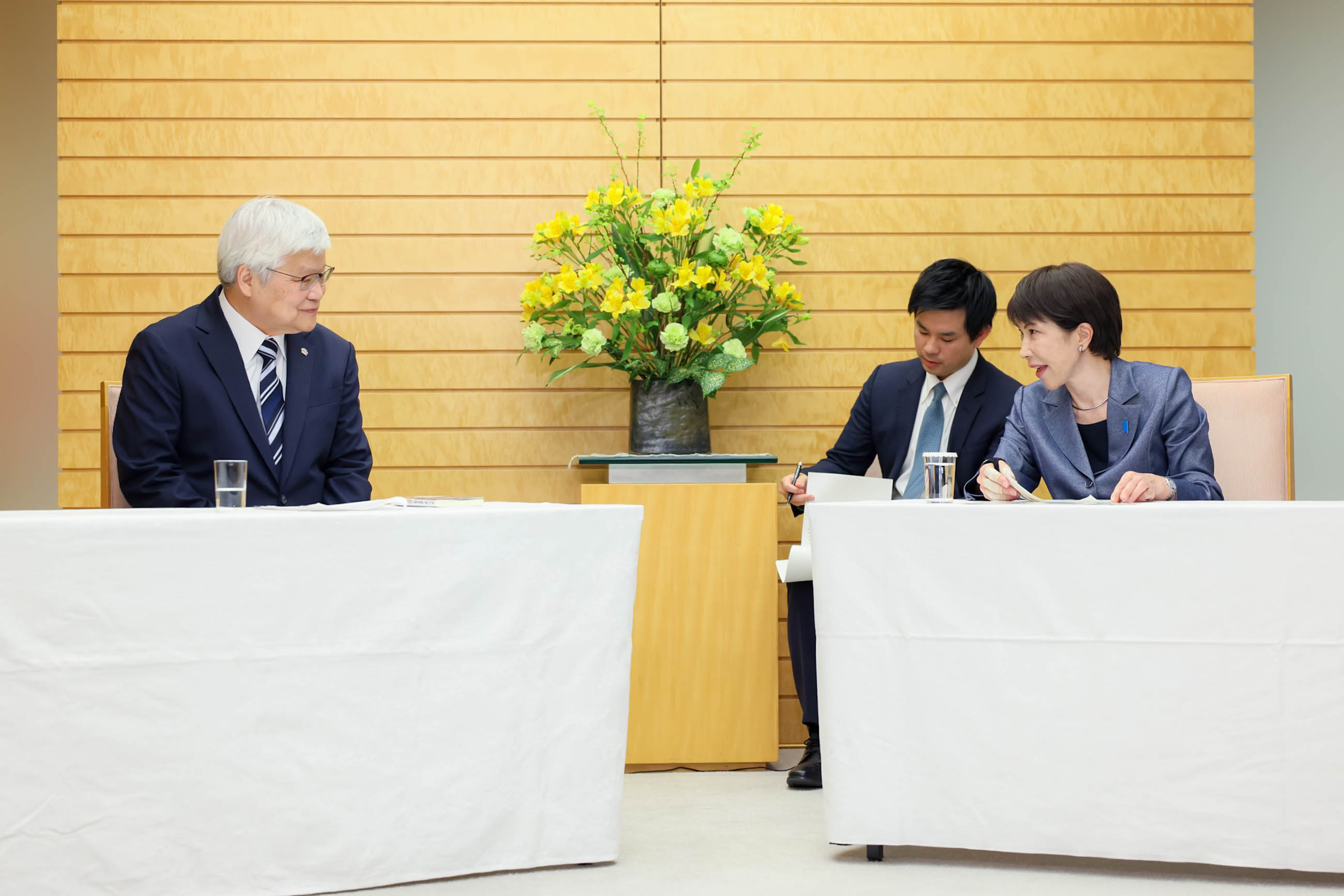 Scenes from a courtesy call (10)