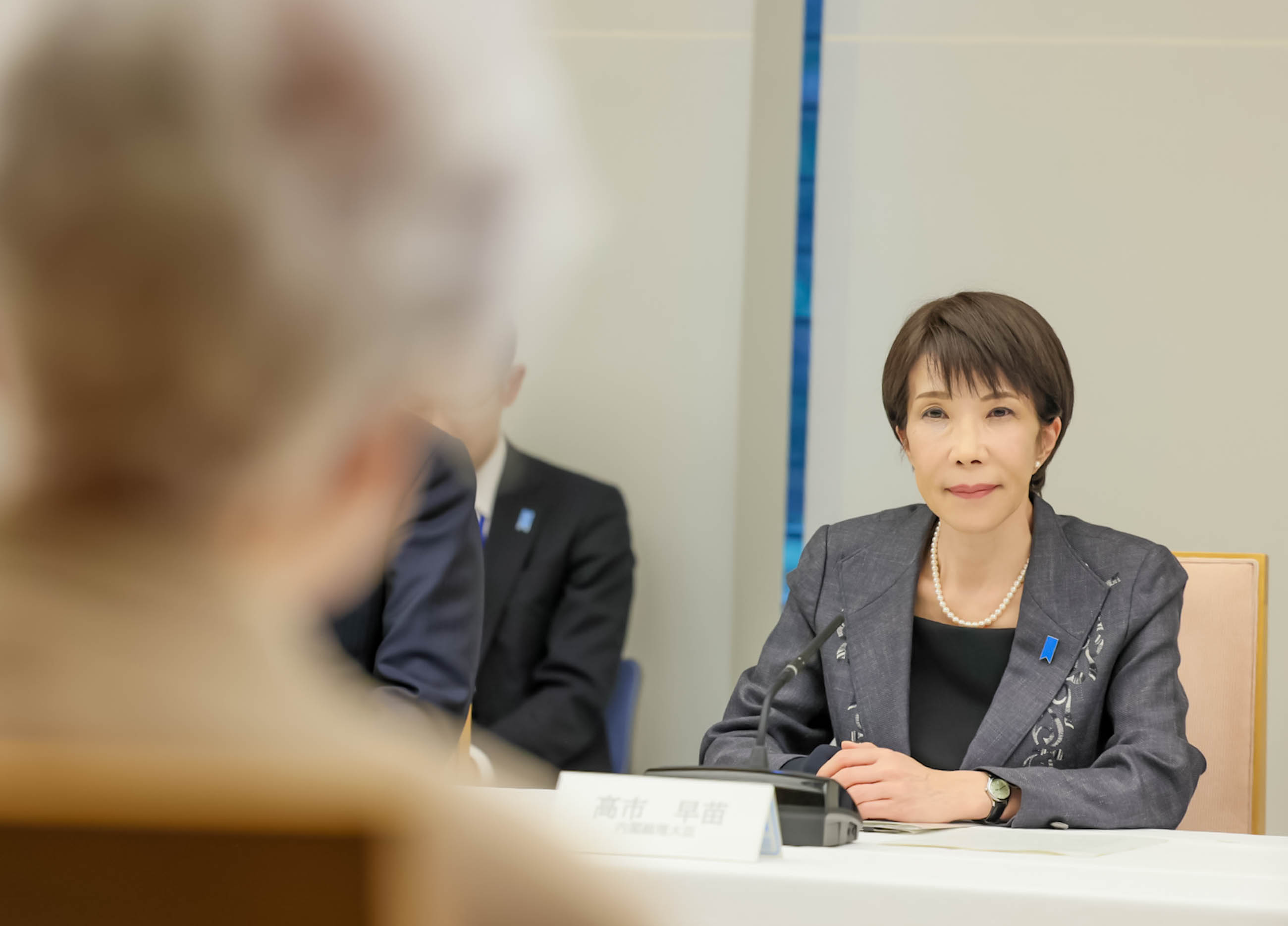 Prime Minister Takaichi holding a meeting with families of abductees and others (7)