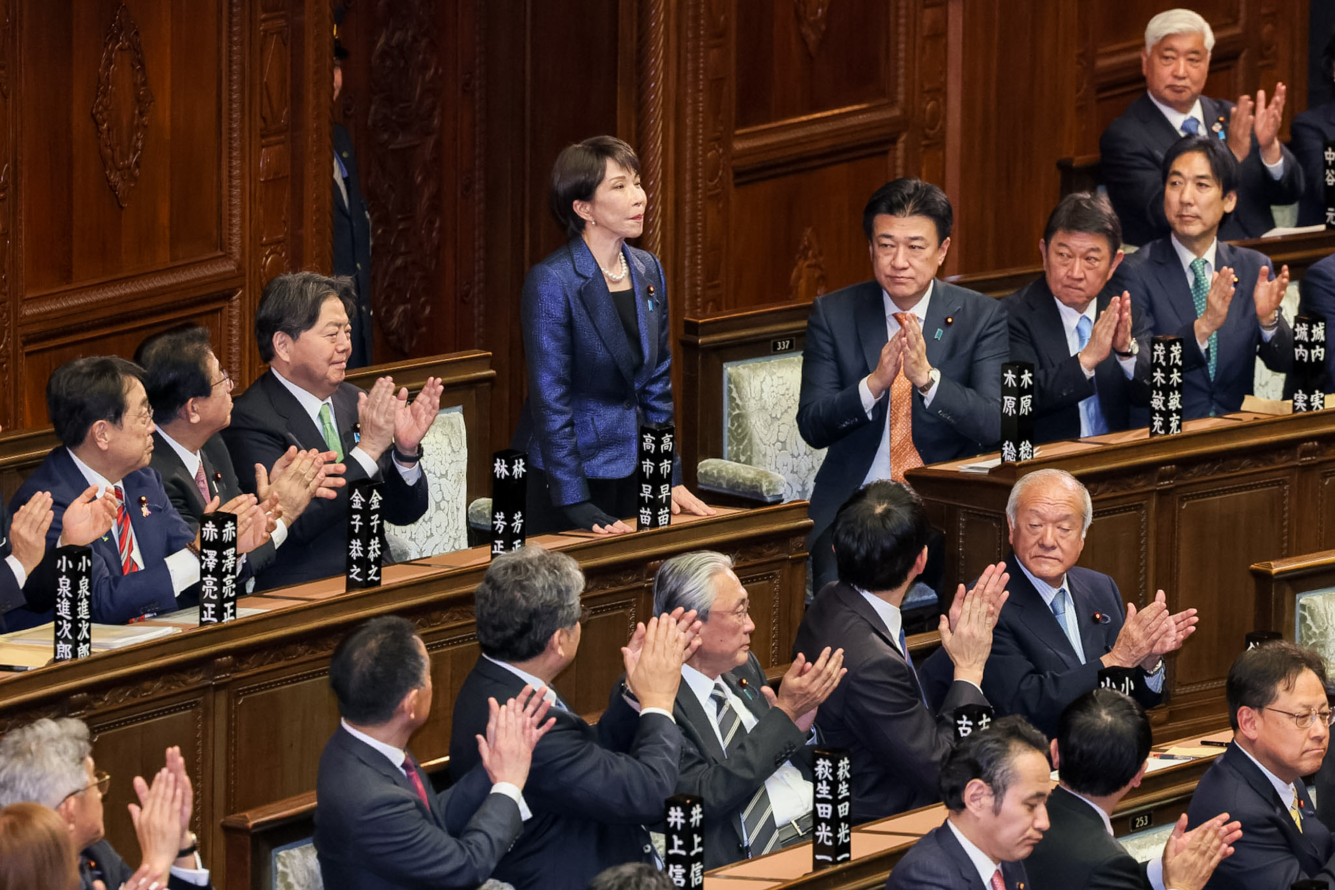 Ms. Takaichi following her designation as the Prime Minister (3)