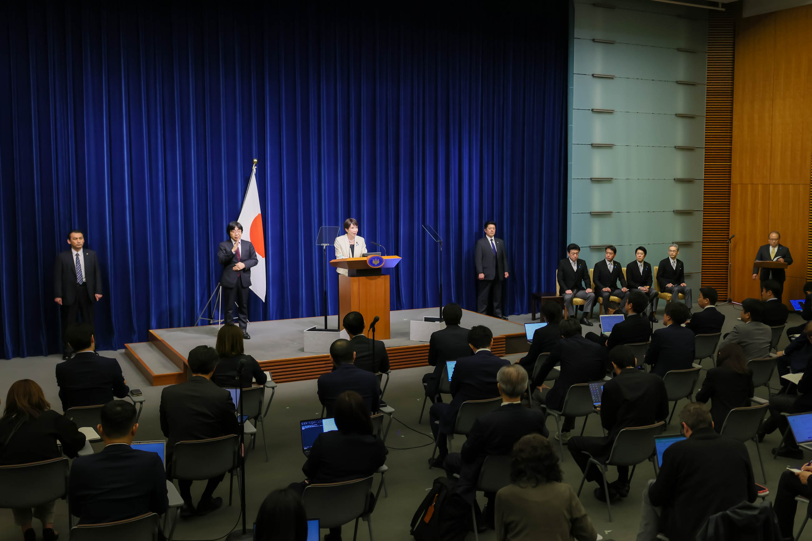 Prime Minister Takaichi holding a press conference (8)