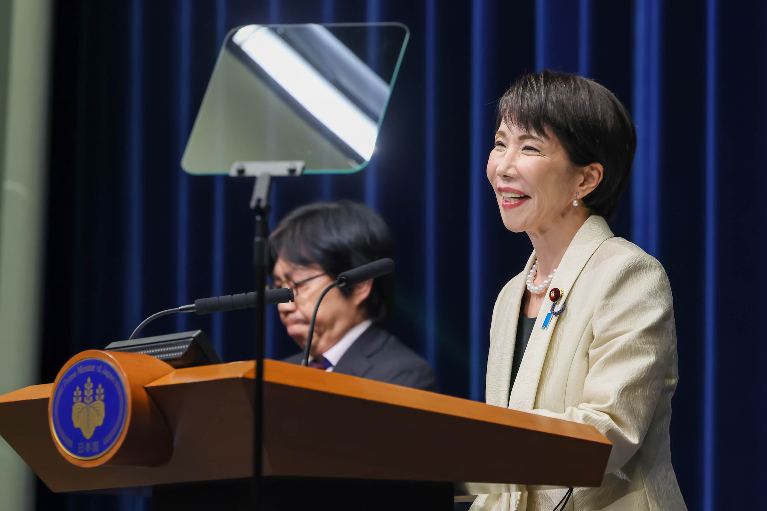 Prime Minister Takaichi holding a press conference (9)
