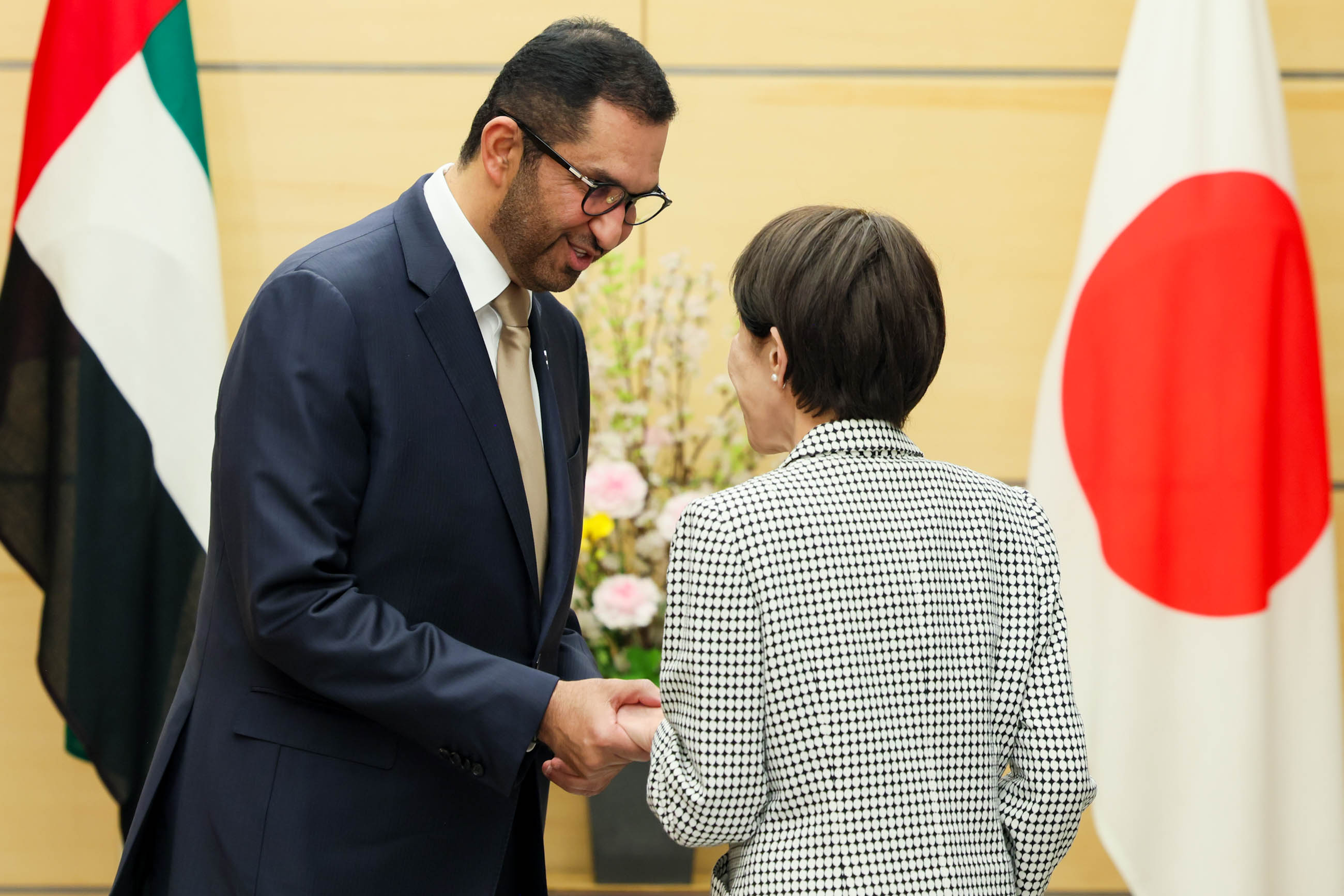 Prime Minister Takaichi receiving a courtesy call (3)