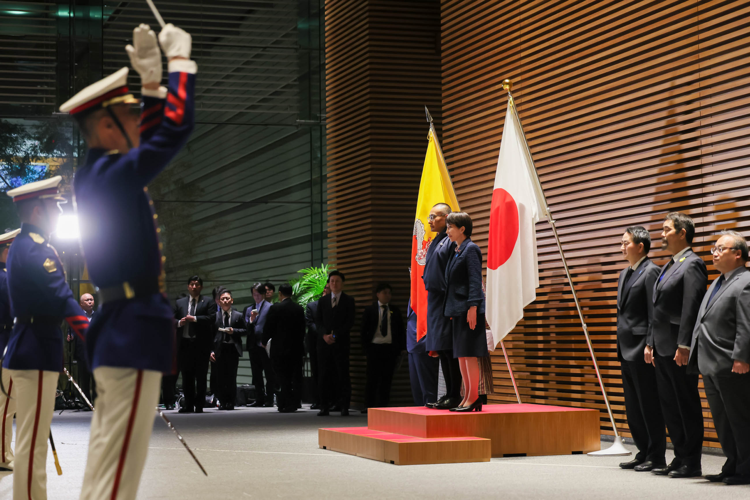Salute and guard of honor ceremony (1)