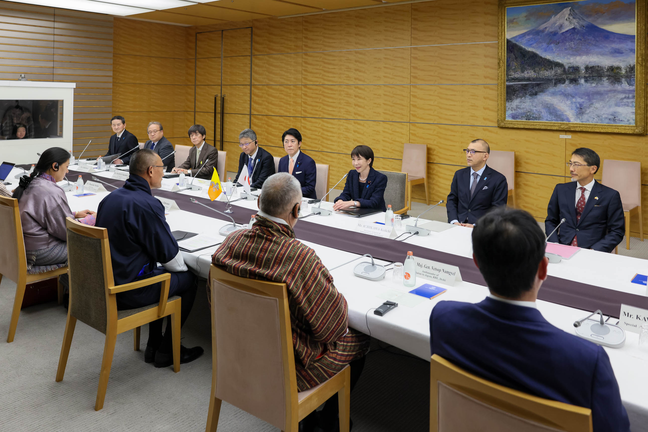 Japan-Bhutan Summit Meeting (5)