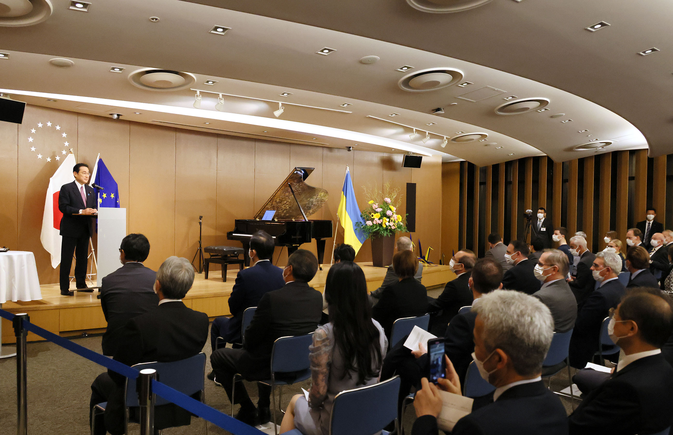 Charity Concert to Support Ukraine Organized by the Delegation of the European Union to Japan