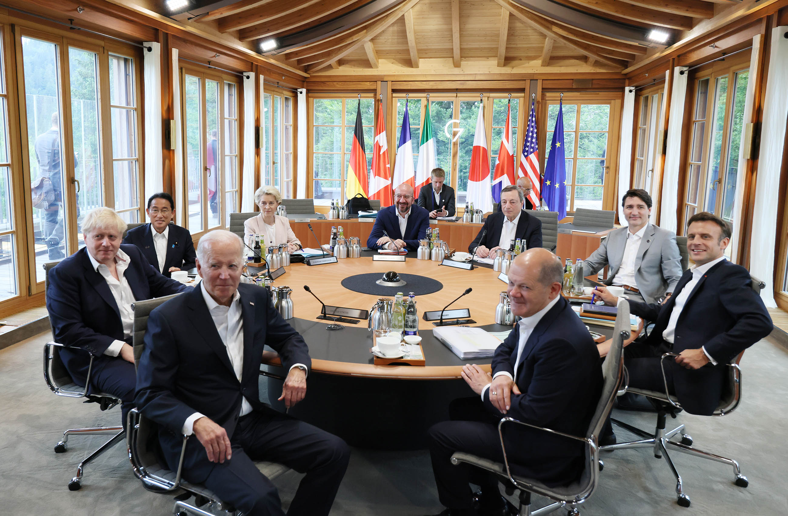 G7 Summit in Elmau and Bilateral Summit Meetings: Third Day as Well as Visit to Spain