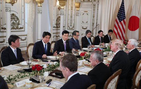 Photograph of the Japan-U.S. Summit Meeting