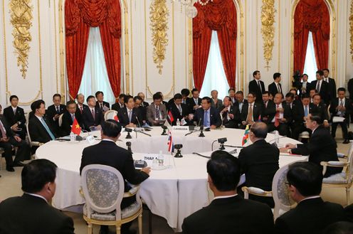 Photograph of the Seventh Mekong-Japan Summit Meeting (1)