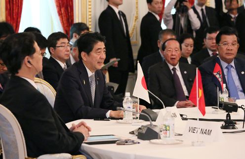 Photograph of the Seventh Mekong-Japan Summit Meeting (2)