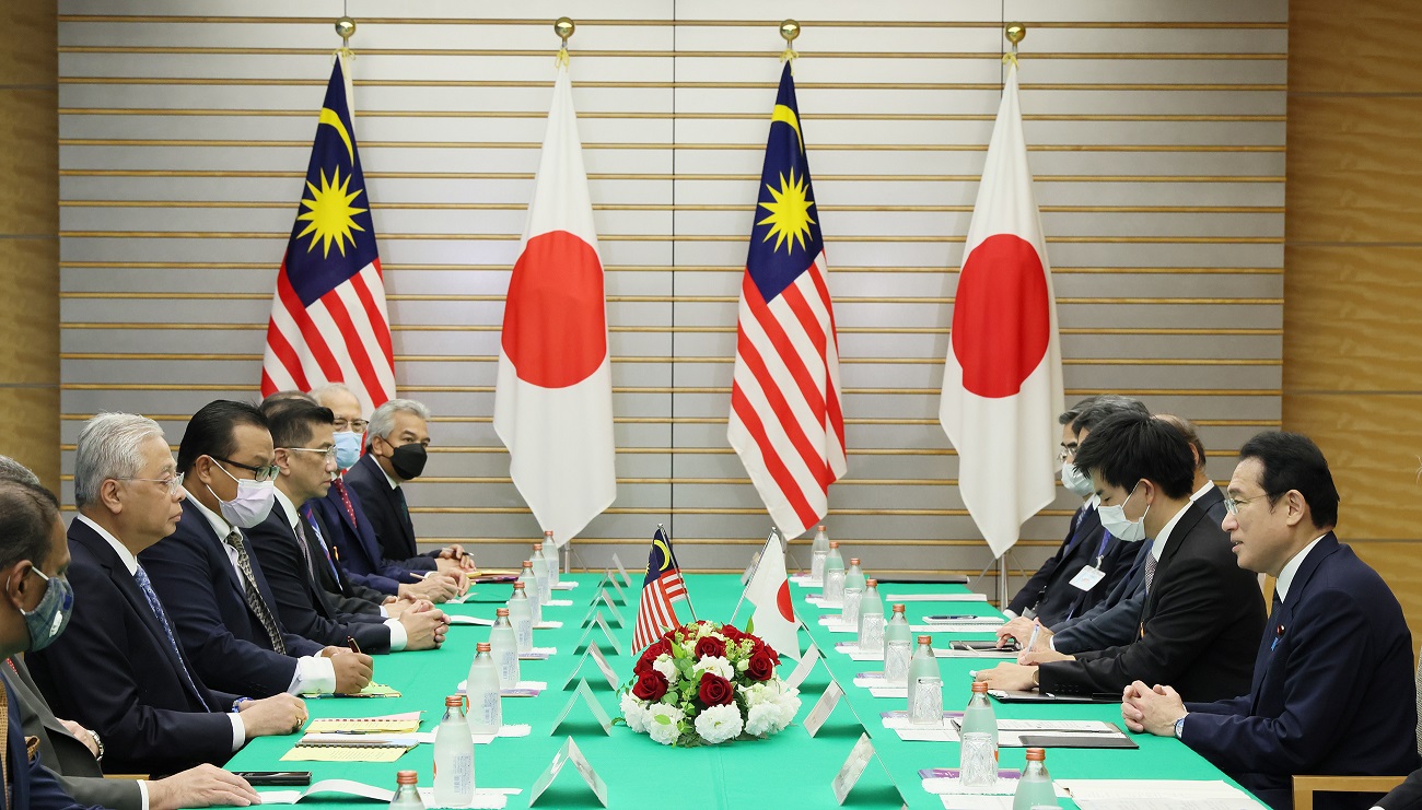 PPhotograph of the Japan-Malaysia Summit Meeting (2)