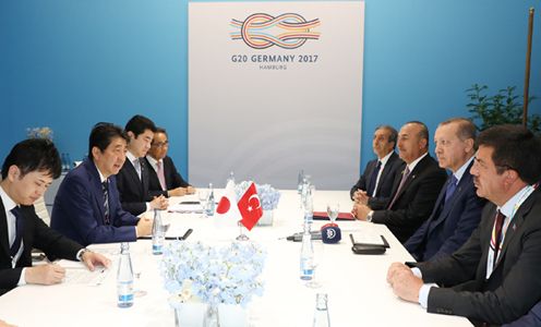 Photograph of the Japan-Turkey Summit Meeting (2)