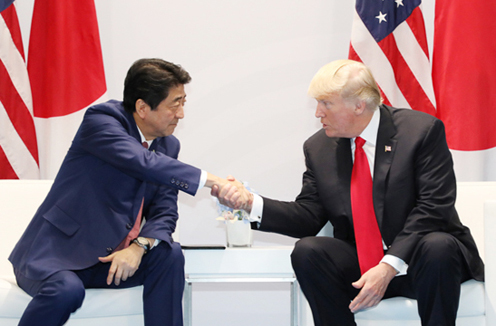 Photograph of the Japan-U.S. Summit Meeting (1)