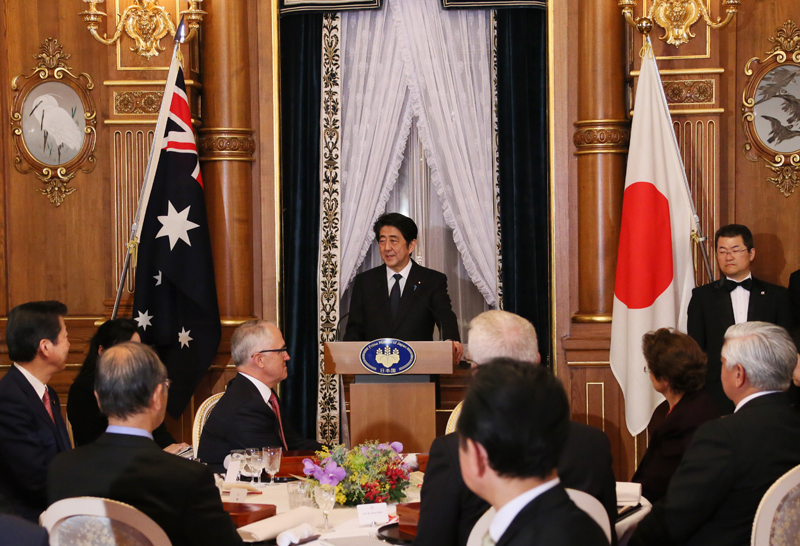 Photograph of the banquet hosted by the Prime Minister (2)