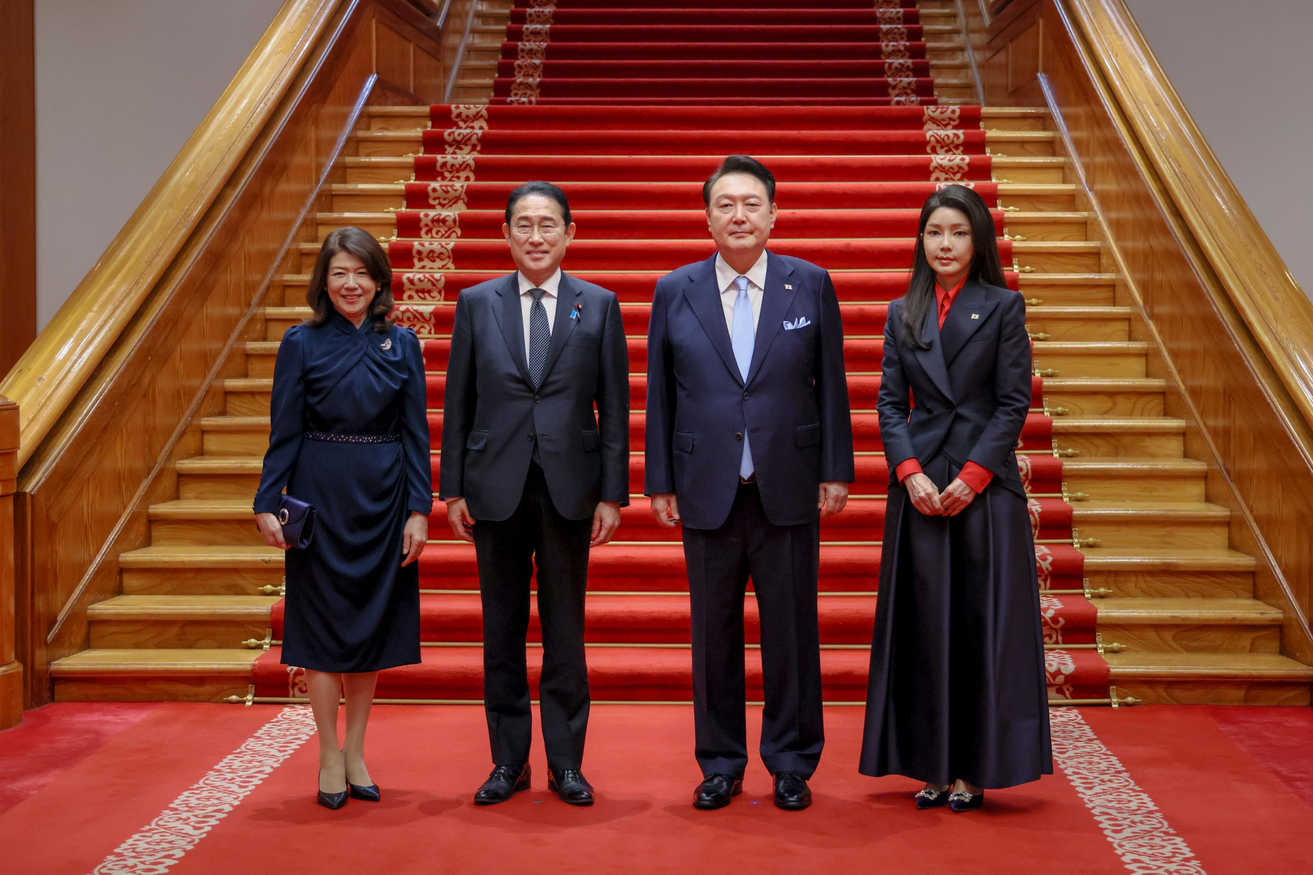 Prime Minister Kishida attending a social dinner (2)