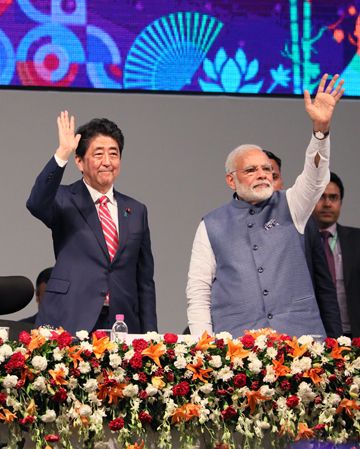 Photograph of the India Japan Business Plenary (2)