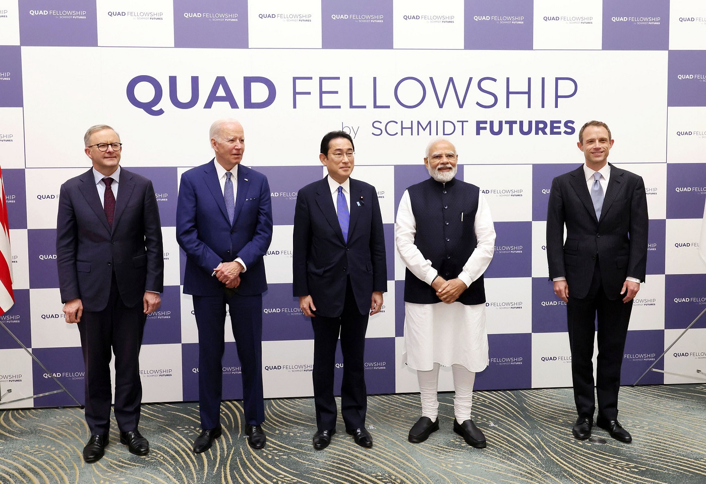 Photograph of an event to celebrate the establishment of the Quad Fellowship (2)